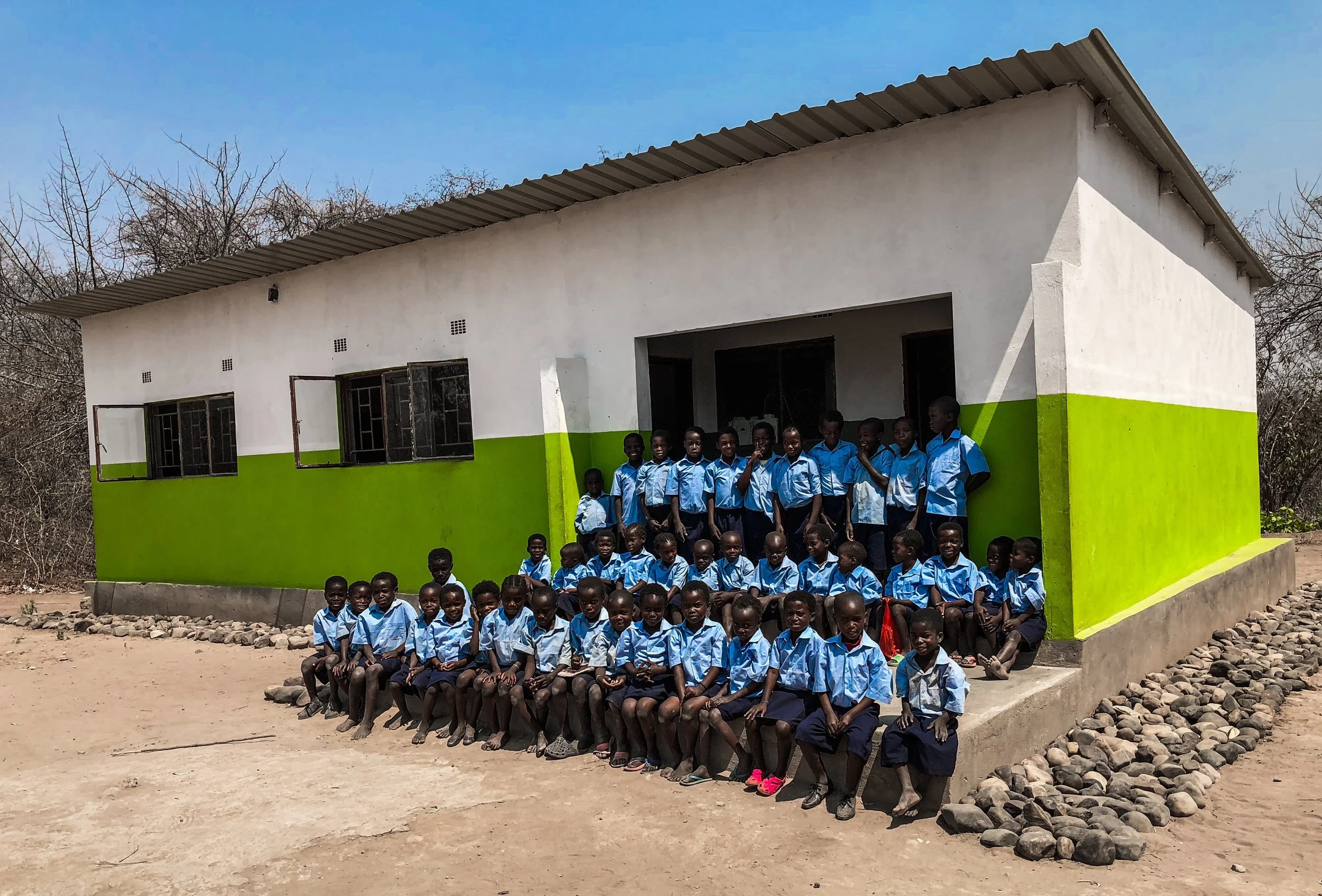 New school for the Tsoli tribe children!