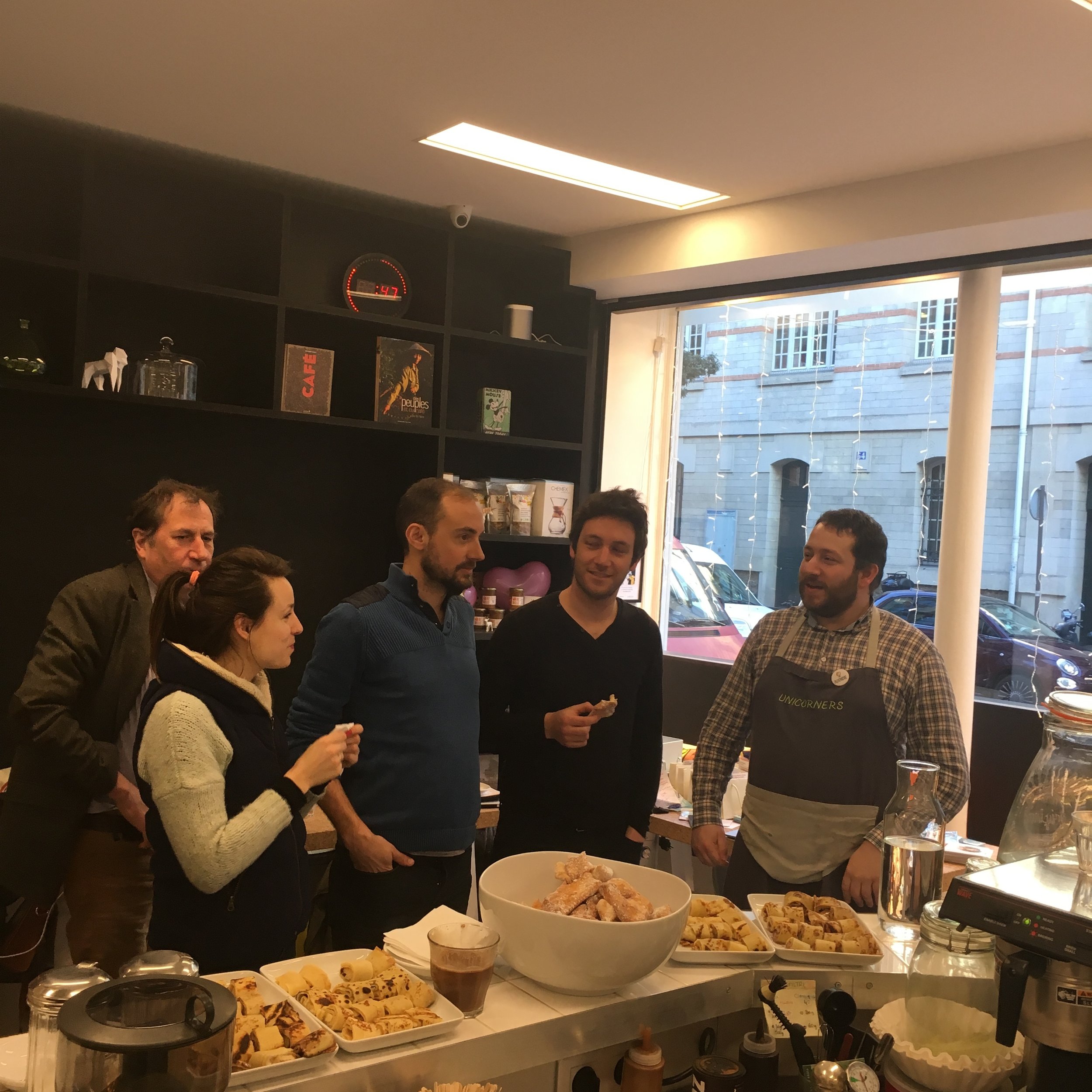 Pause café de mardi gras