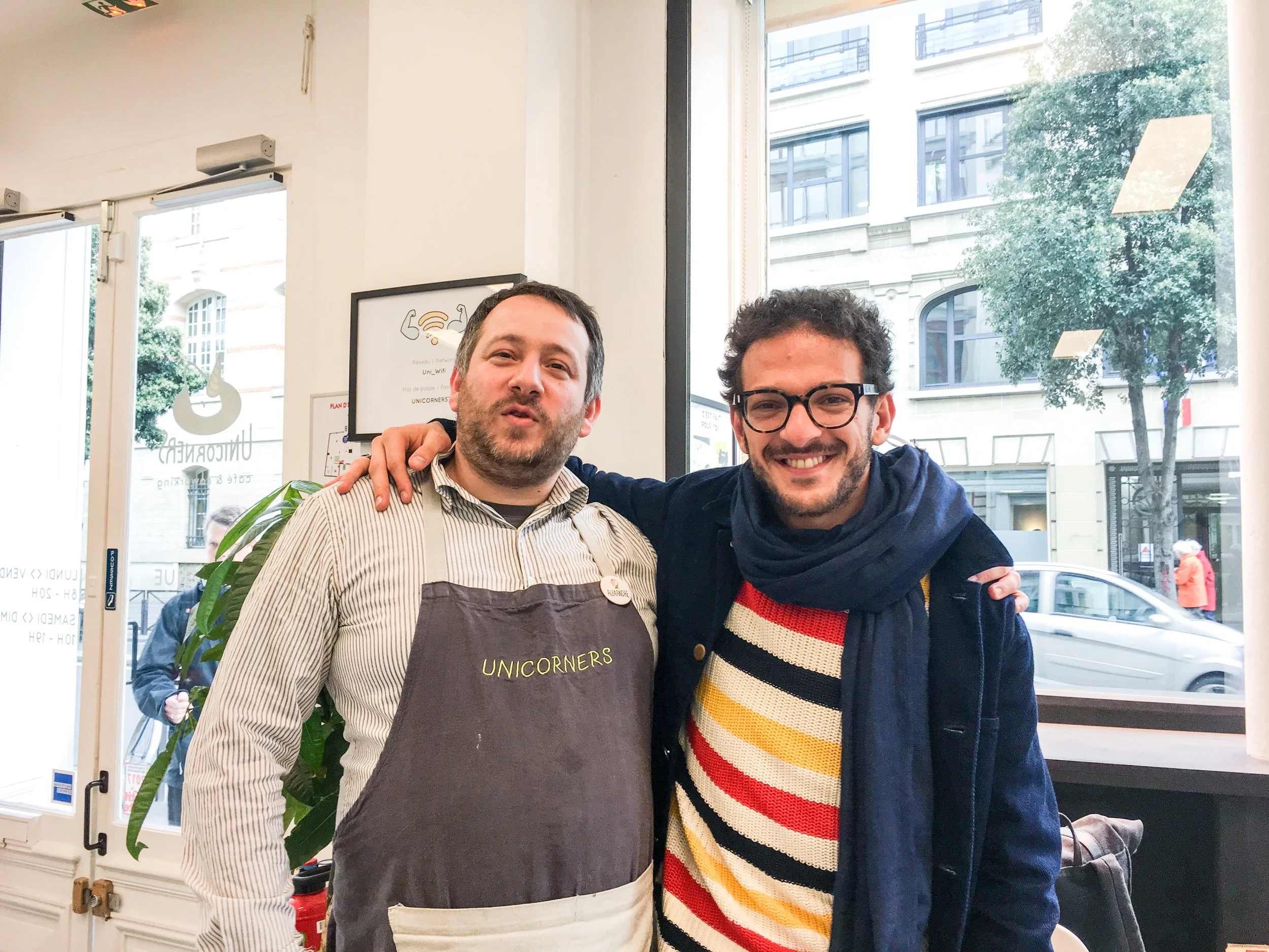 Visite de Vincent Deudienne