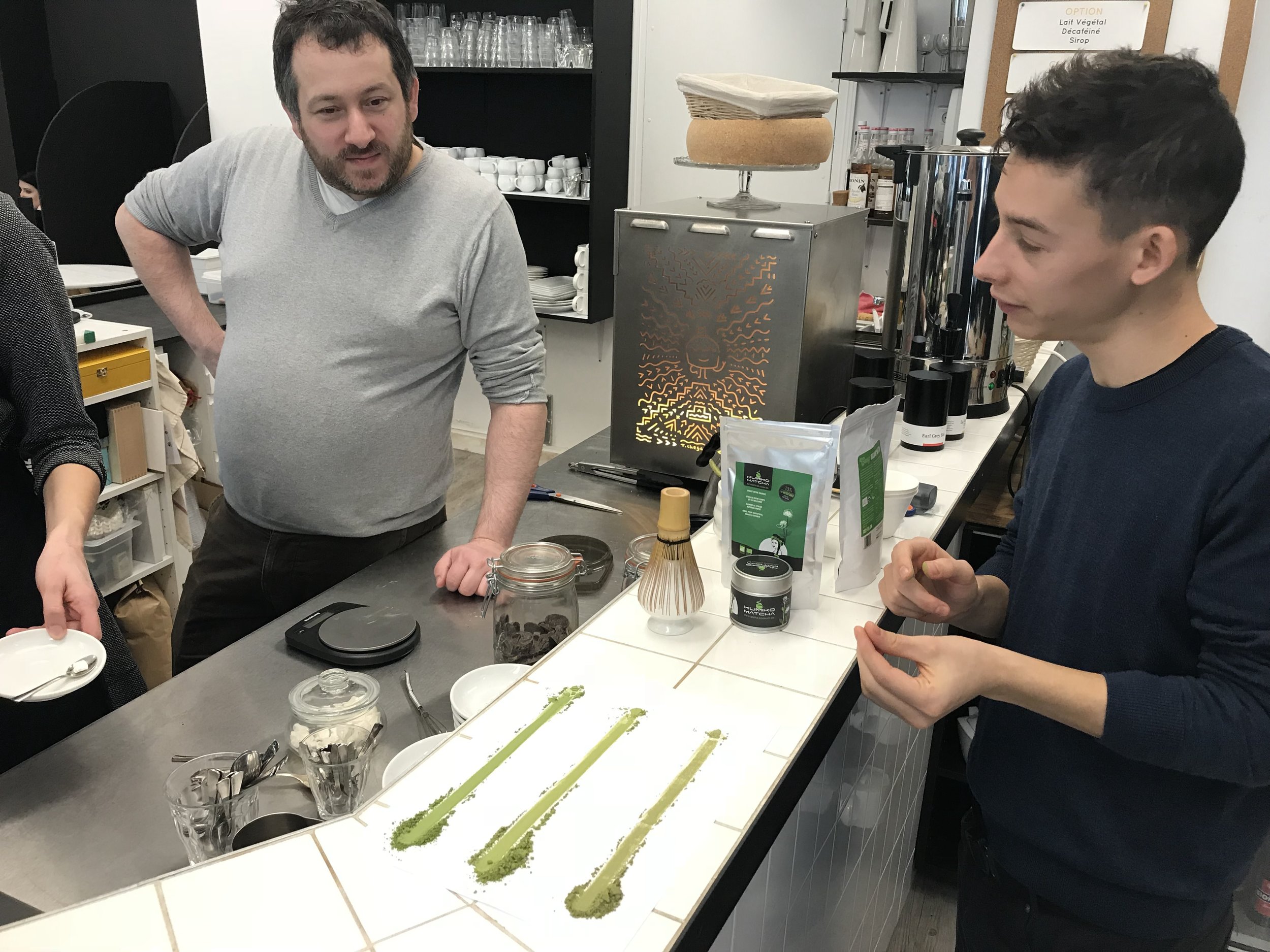 Découverte plus approfondie du Matcha avec Valentin de Kumiko