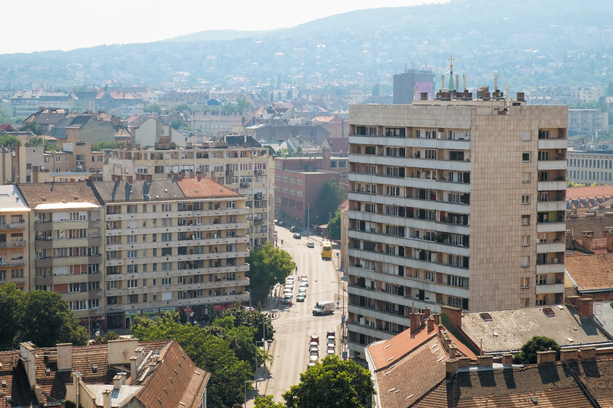 Buda From Above, Budapest, Hungary, 2015.