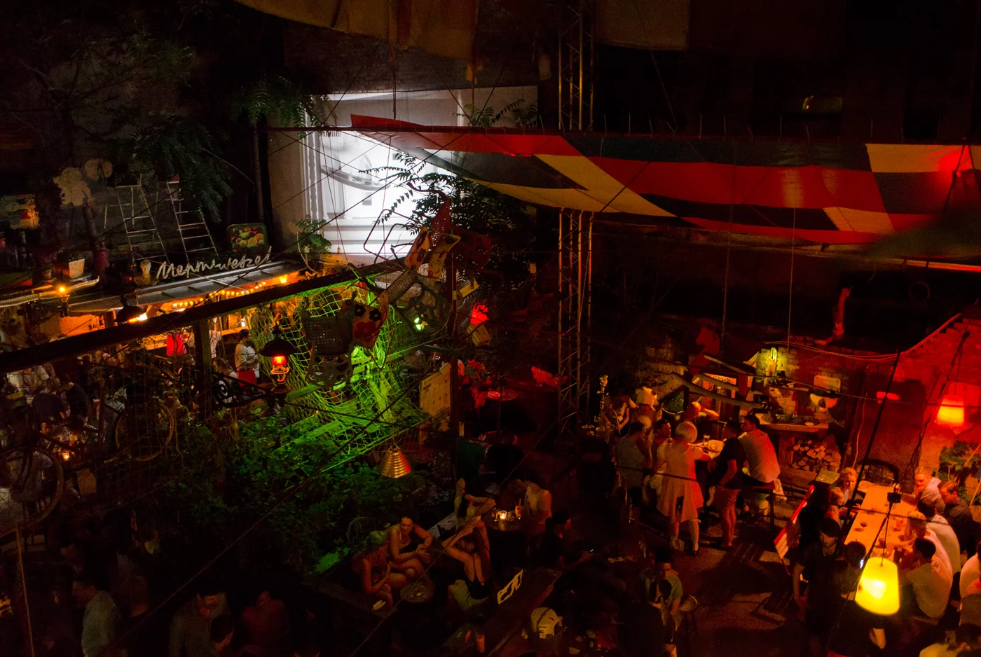 Szimpla Kert, Budapest, Hungary, 2015.