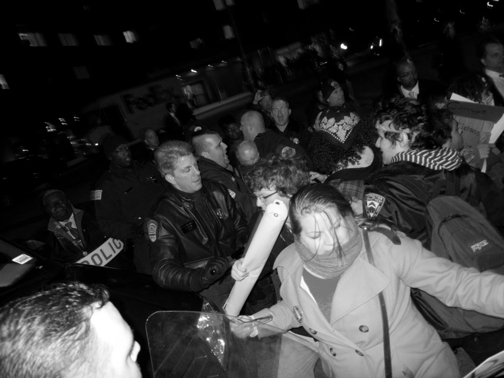 CPAC Protesters Clash with police, 2012