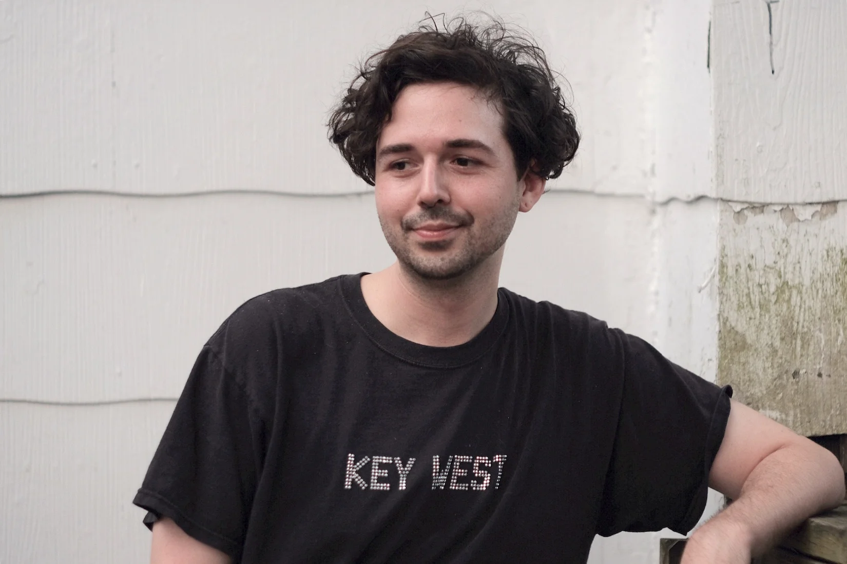  Artist Travis Levasseur in Baltimore, MD. 2018. 