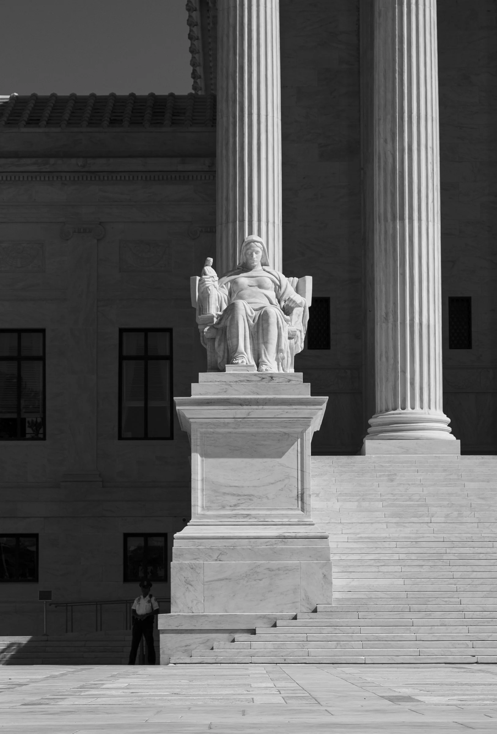 Supreme Court Statue