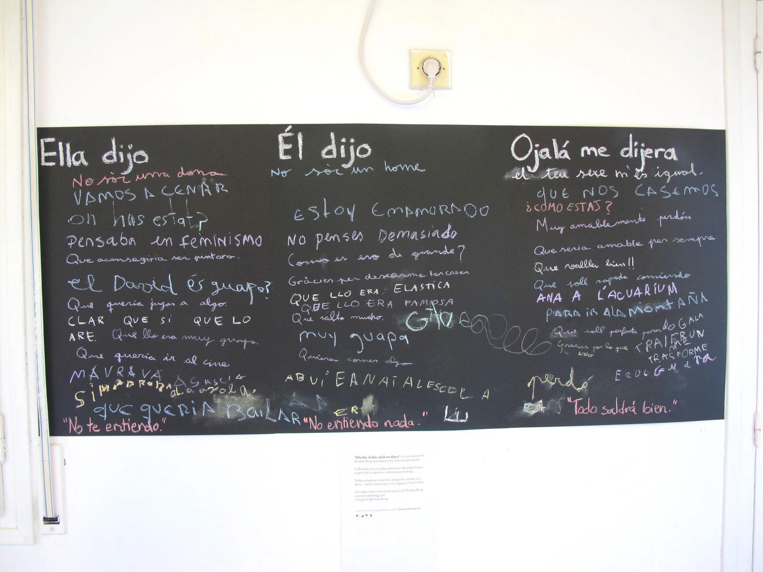 S/he said, s/he said, I wish they said