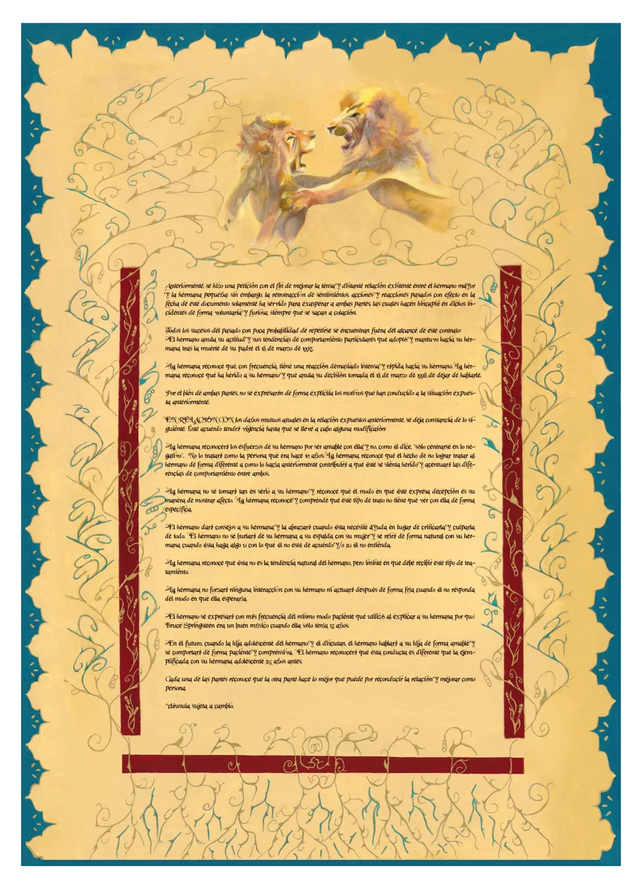 Ketubah: Family Contracts
