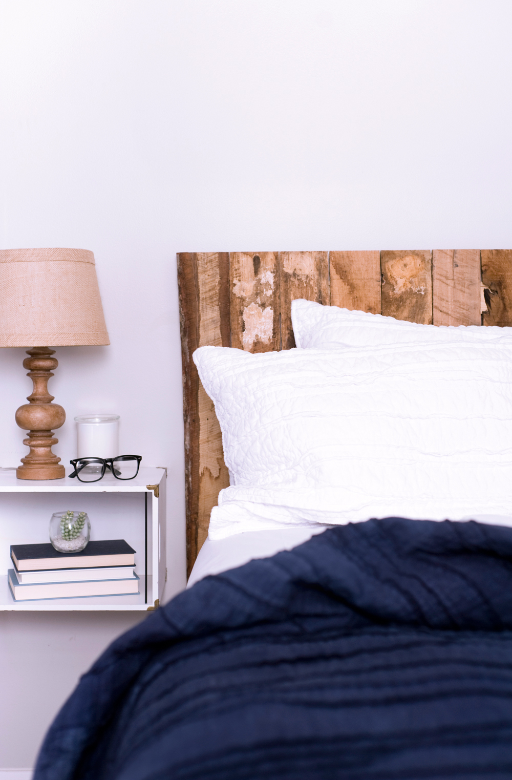 FLOATING BEDSIDE TABLES FOR TINY LIVING — Elah Tree Creative