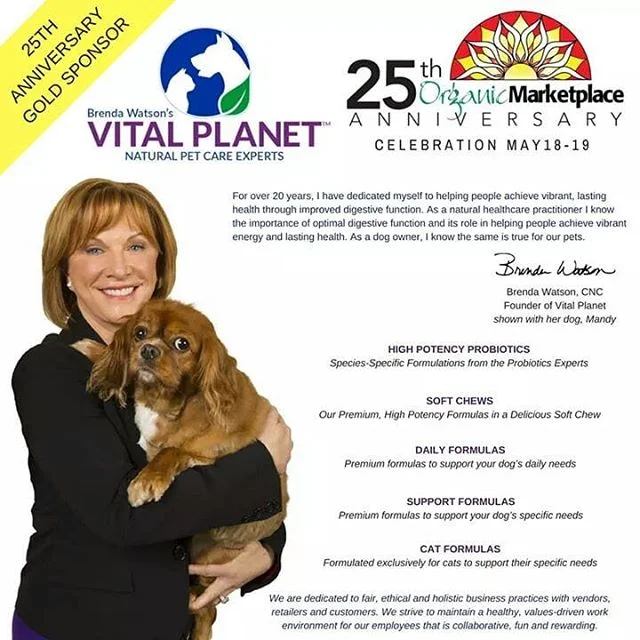 Good morning, Organic Marketplace shoppers! Are you getting excited about out two-day 25th Year Journey blowout May 18-19?! We sure are! Lets celebrate our next GOLD SPONSOR, Vital Planet! A leader in the industry with over 20 years experience, Brend