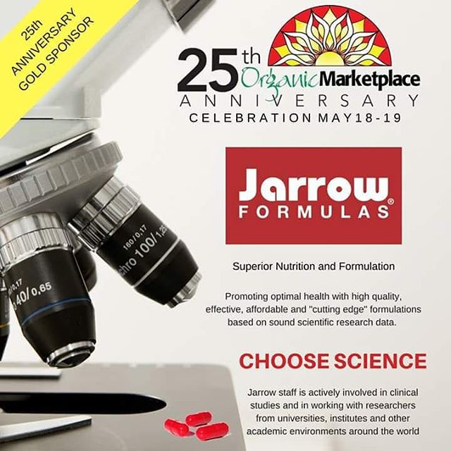 Good morning, Organic Marketplace shoppers! We are so excited about our 25th Anniversary Celebration, Fri &amp; Sat, May 18th &amp; 19th, and can't wait to present you with a complimentary reuseable 25th Anniversary Bag as part of our plastic bagless