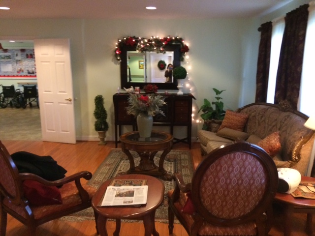 The lobby of House 5 at AlfredHouse.