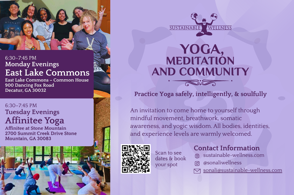 Monday and Tuesday Yoga at Georgia, Atlanta
