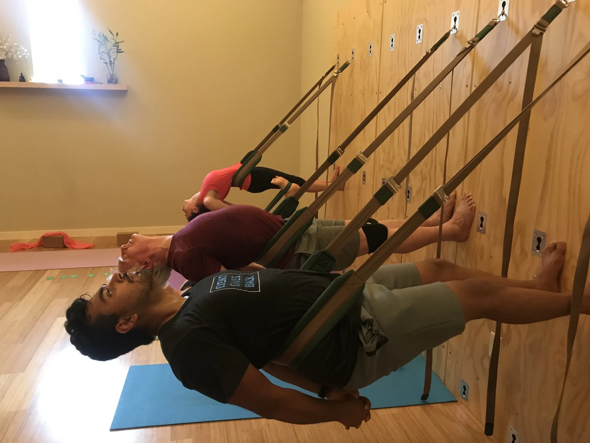 Traction Wall Yoga