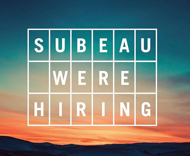 It&rsquo;s been a minute since our last post but we&rsquo;ve been busy! We&rsquo;re looking for a project manager to join the team. Please send all inquiries to team@subeau.com