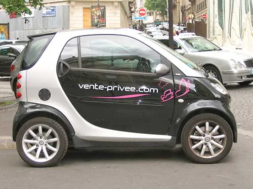 mini cars Paris