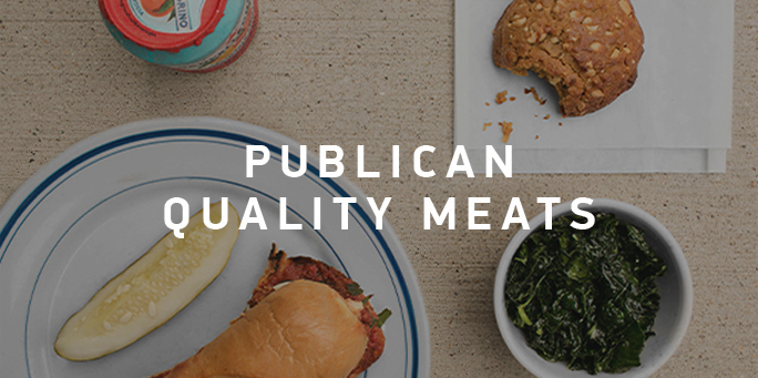 Publican Quality Meats No minimum guest count > PDF MENU