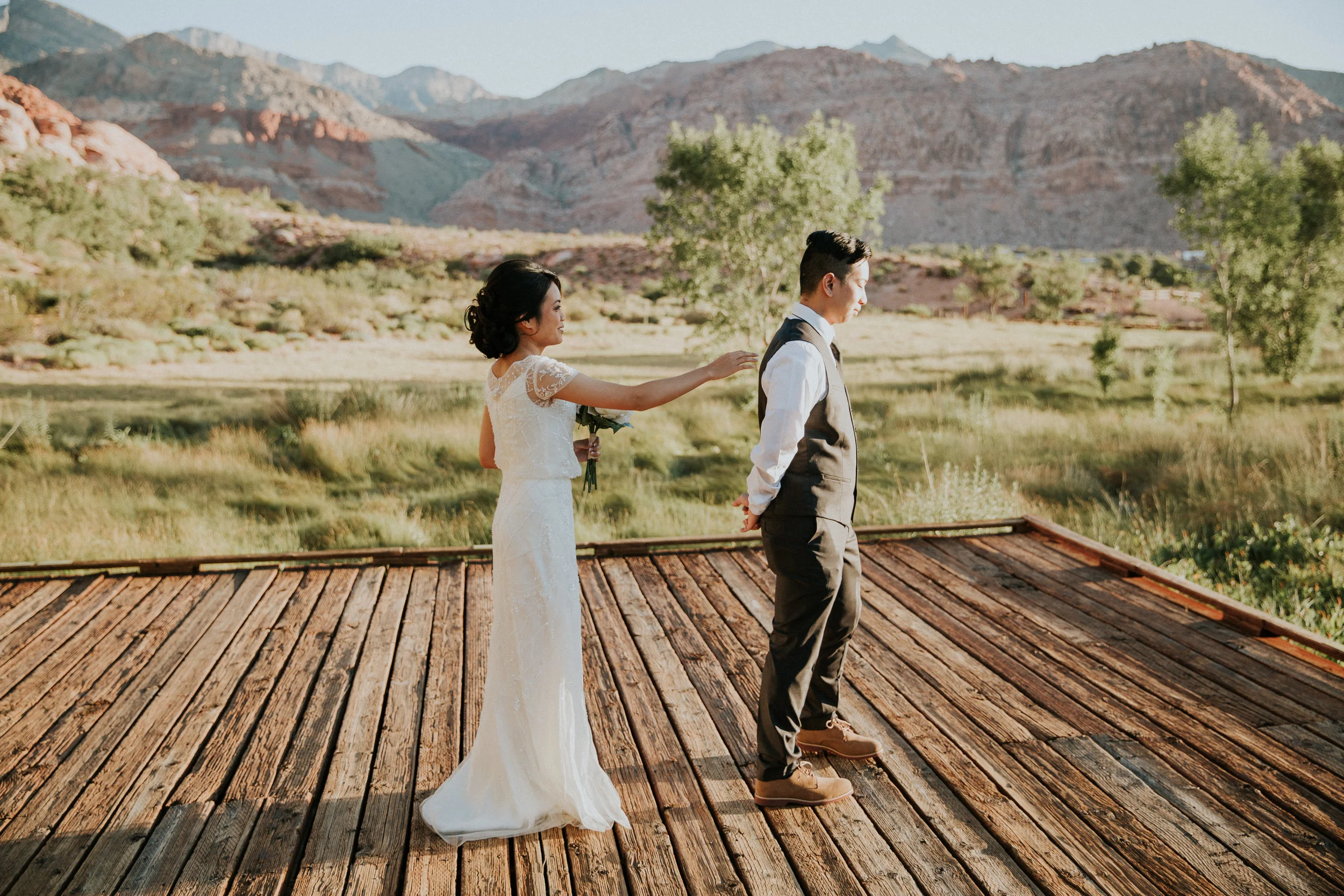 AJ + Kittichai - First Look - Wedding Day - Seattle Wedding Photographer - Washington Elopement Photographer - Seattle Engagement Photographer - Seattle Photographer