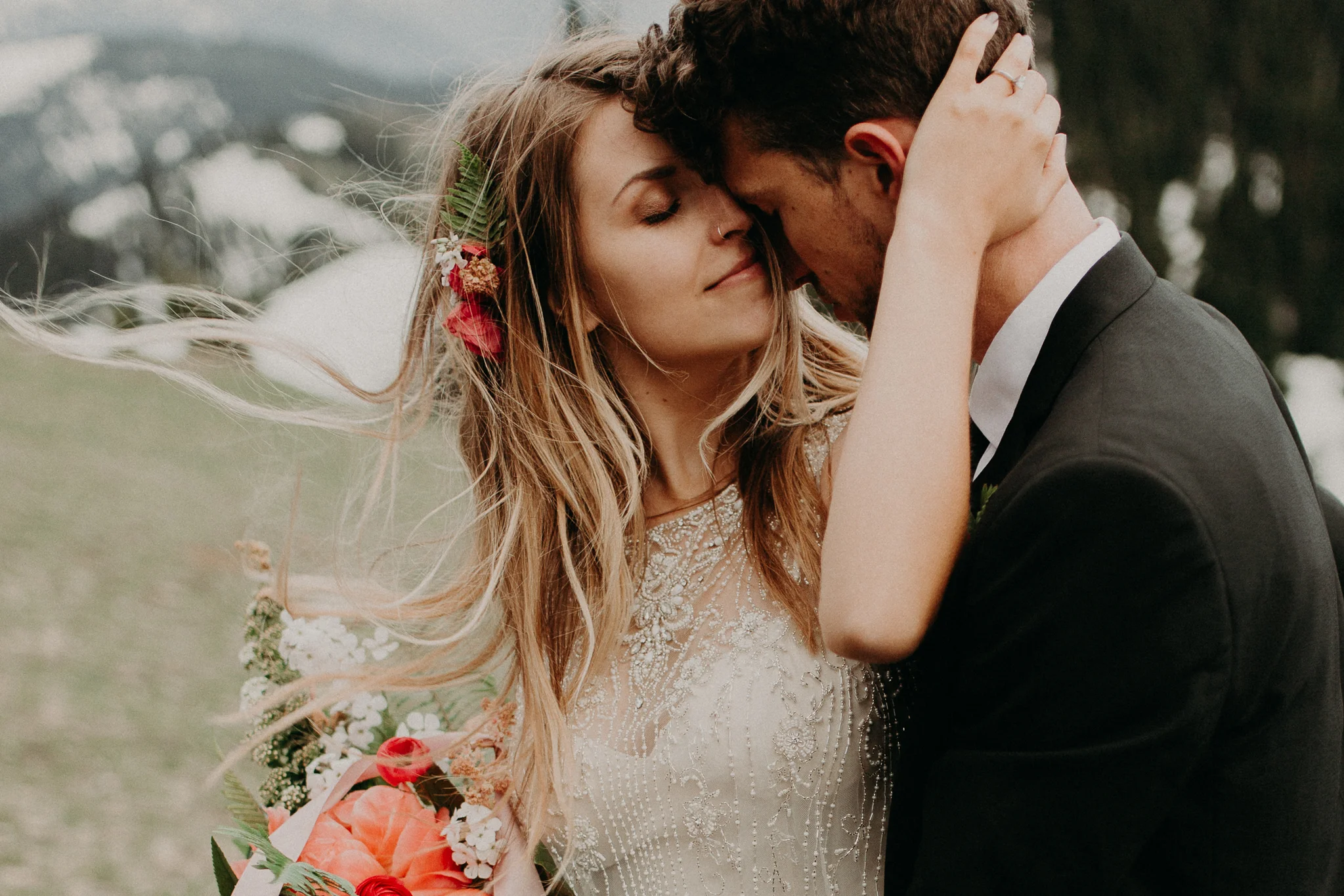 Hurricane Ridge Elopement by Port Angeles Wedding Photographer Kamra Fuller Photography Seattle Wedding Photographer