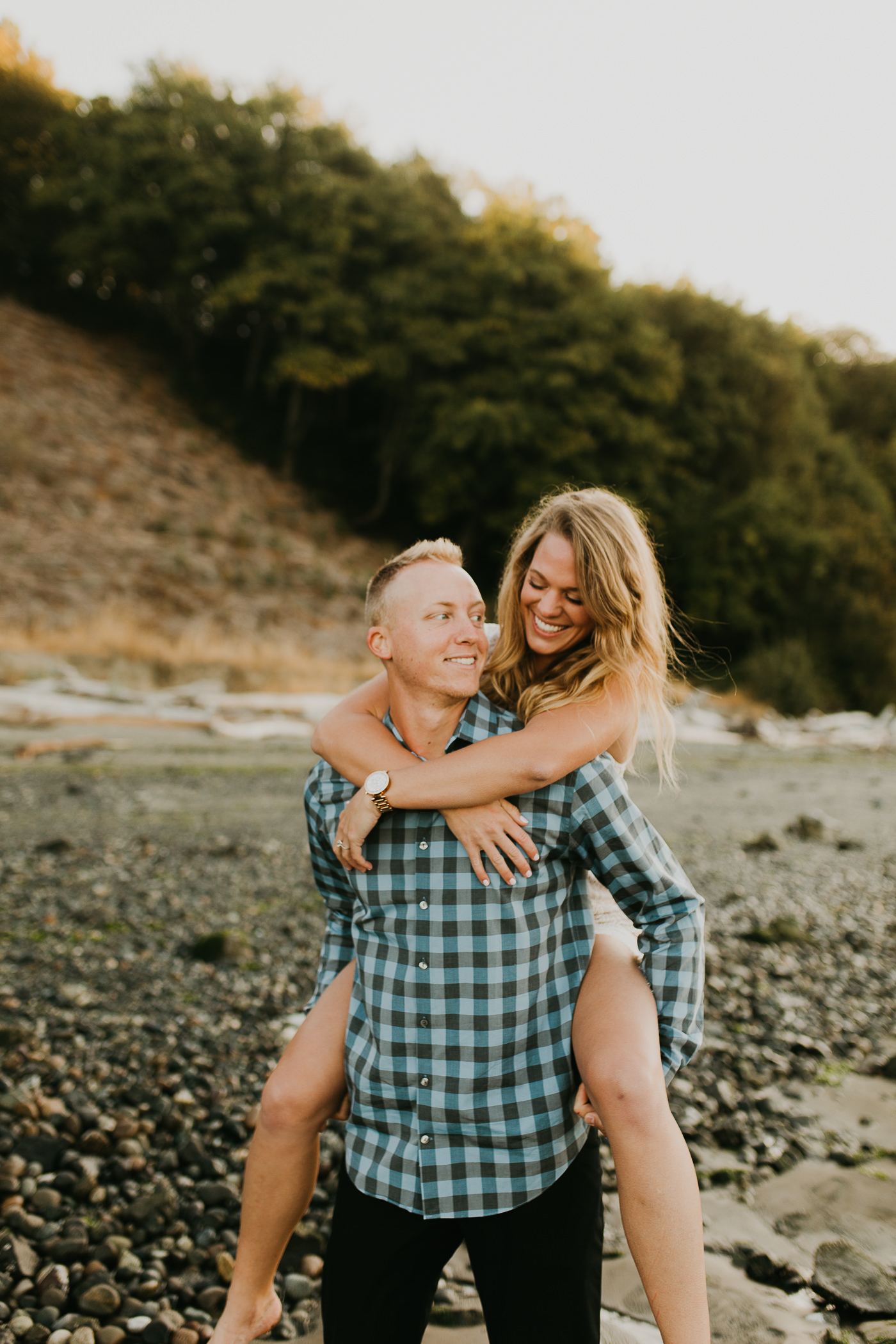  Lauren + Scott - Kamra Fuller Photography - Seattle Wedding Photographer - Seattle Engagement Session - Seattle Elopement Photographer - Seattle Couple's Session - Washington State Wedding Photographer - Couple's Photography - Discovery Park - South
