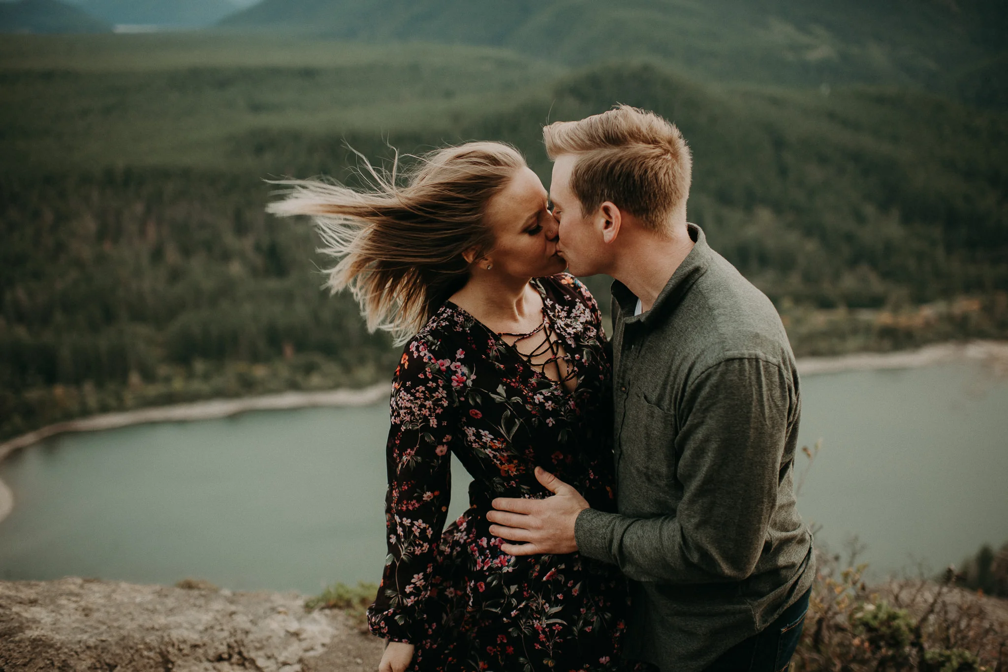 Kamra Fuller Photography - Seattle Wedding Photographer - Seattle Elopement Photographer - Seattle Engagement Session - Rattlesnake Ledge Engagement Session - Rattlesnake Lake - PNW Wedding Photographer - Portland Wedding Photographer - Oregon Wedding Photographer - Idaho Wedding Photographer - Adventure Wedding Photographer