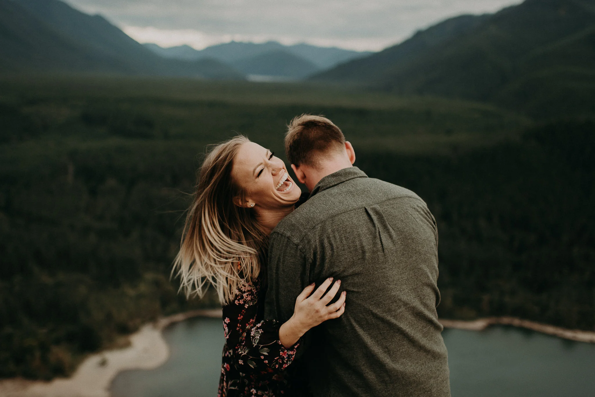 Kamra Fuller Photography - Seattle Wedding Photographer - Seattle Elopement Photographer - Seattle Engagement Session - Rattlesnake Ledge Engagement Session - Rattlesnake Lake - PNW Wedding Photographer - Portland Wedding Photographer - Oregon Wedding Photographer - Idaho Wedding Photographer - Adventure Wedding Photographer