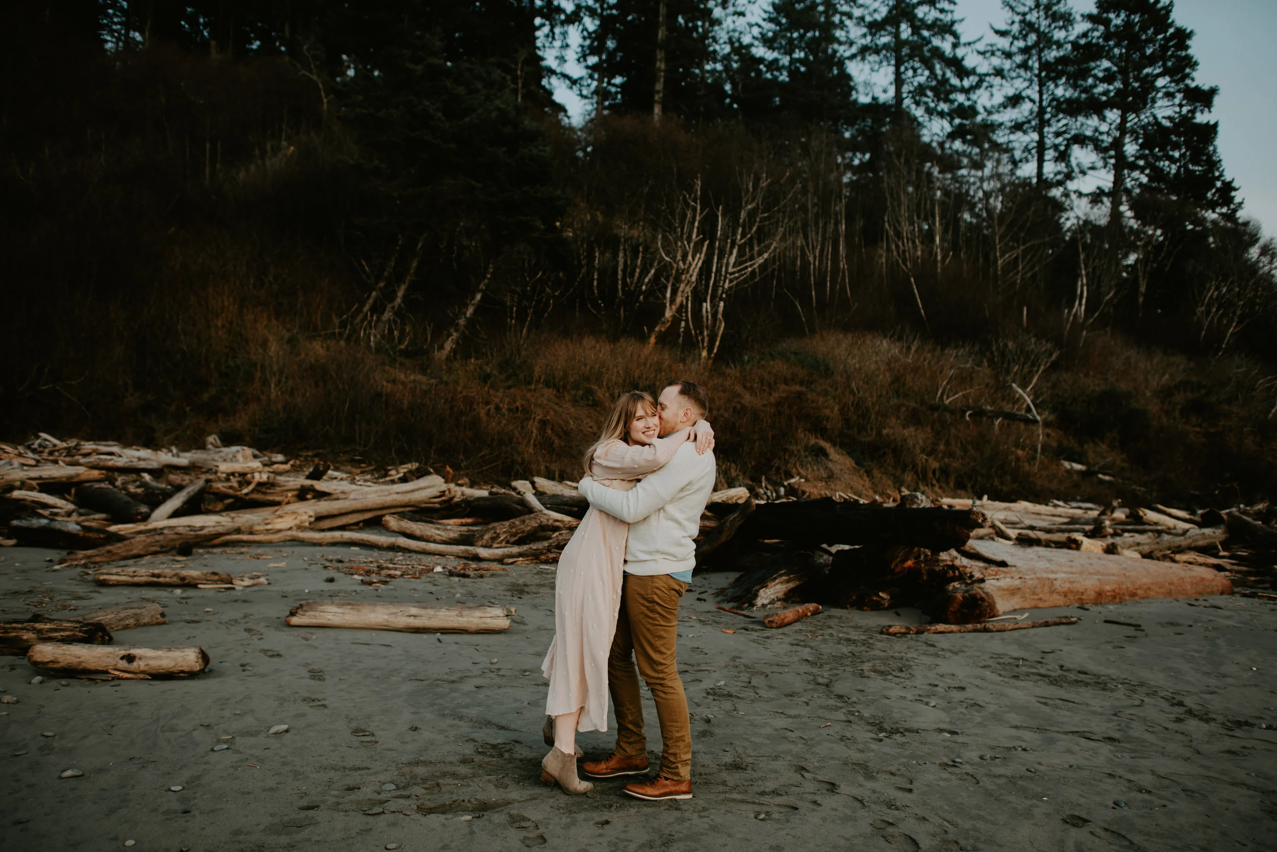  Ashley + Peter - Kamra Fuller Photography - Olympia Wa Engagement Session - Ruby Beach Engagement Session - Seattle Wedding Photographer - Washington Wedding Photographer - Port Angeles Wedding Photographer - Snoqualmie Wedding Photographer - Seattl