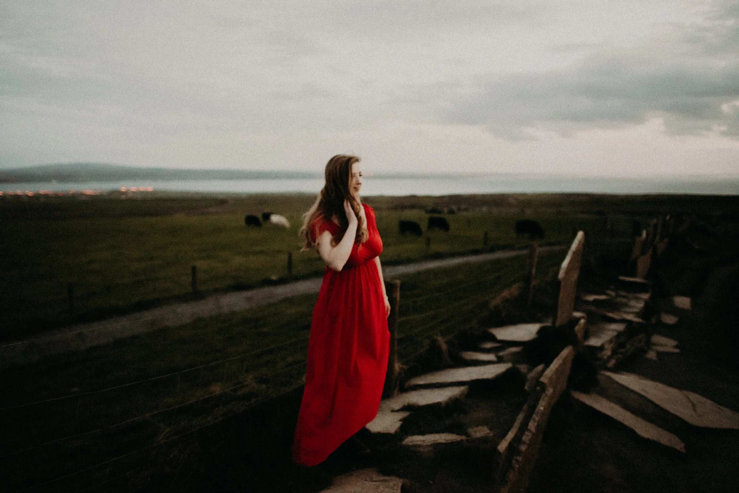  Kamra Fuller Photography - Cliffs of Moher, Claregalway - Cliffs of Moher Engagement Session - Cliffs of Moher Couple's Session - Ireland Wedding Photographer - Europe Wedding Photographer - Spain Wedding Photographer - UK Wedding Photographer - Sea