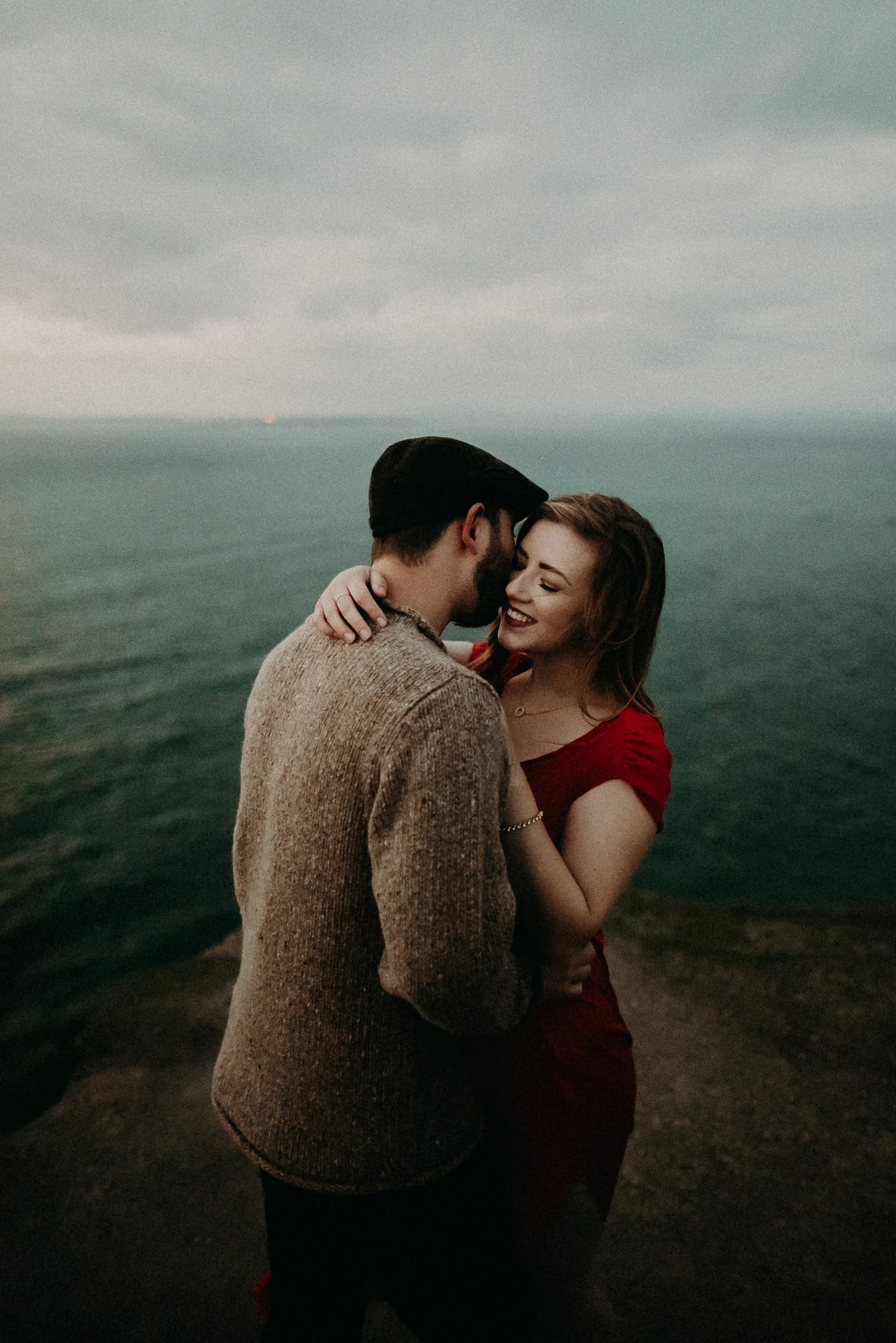  Kamra Fuller Photography - Cliffs of Moher, Claregalway - Cliffs of Moher Engagement Session - Cliffs of Moher Couple's Session - Ireland Wedding Photographer - Europe Wedding Photographer - Spain Wedding Photographer - UK Wedding Photographer - Sea