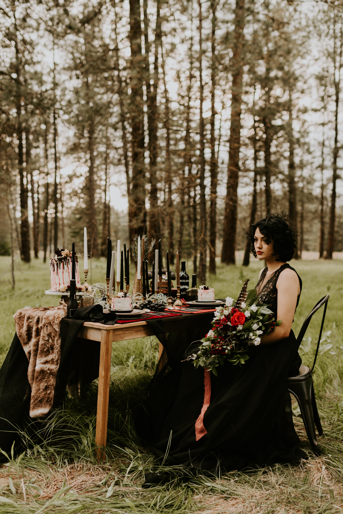  Kamra Fuller Photography - My Favorite Murder Podcast - MFM Podcast - SSDGM - Styled Shoot - Moody Wedding Photographer - Seattle Wedding Photographer - Seattle Elopement Photographer - PNW Wedding Photographer - Portland Wedding Photographer - LA W