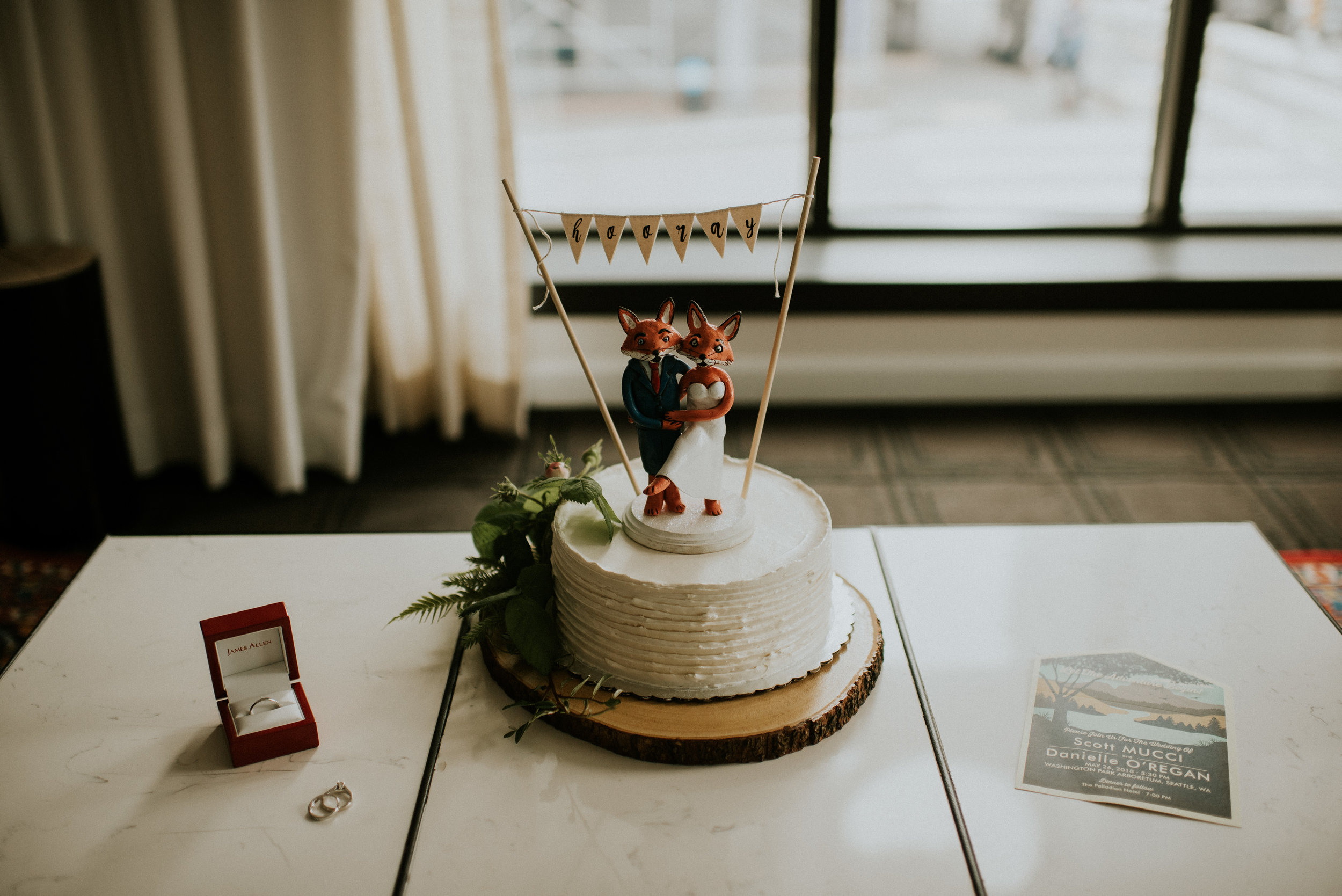 Kamra Fuller Photography - Wes Anderson Inspired Seattle Elopement