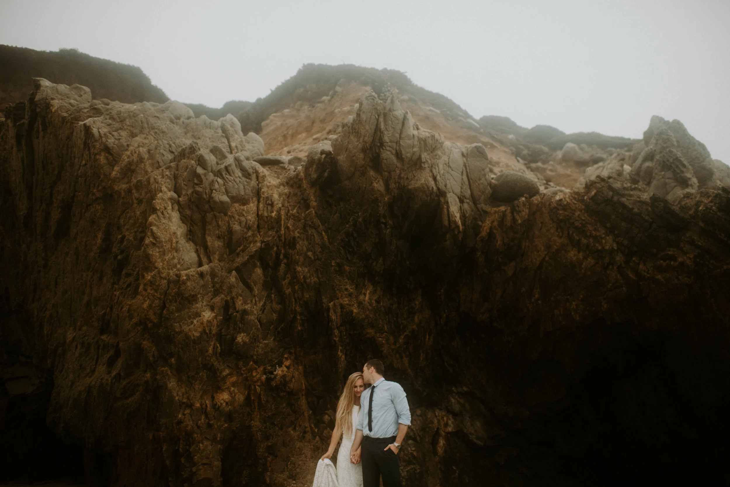 Big Sur Elopement Photography by Seattle Wedding Photographer Kamra Fuller Photography