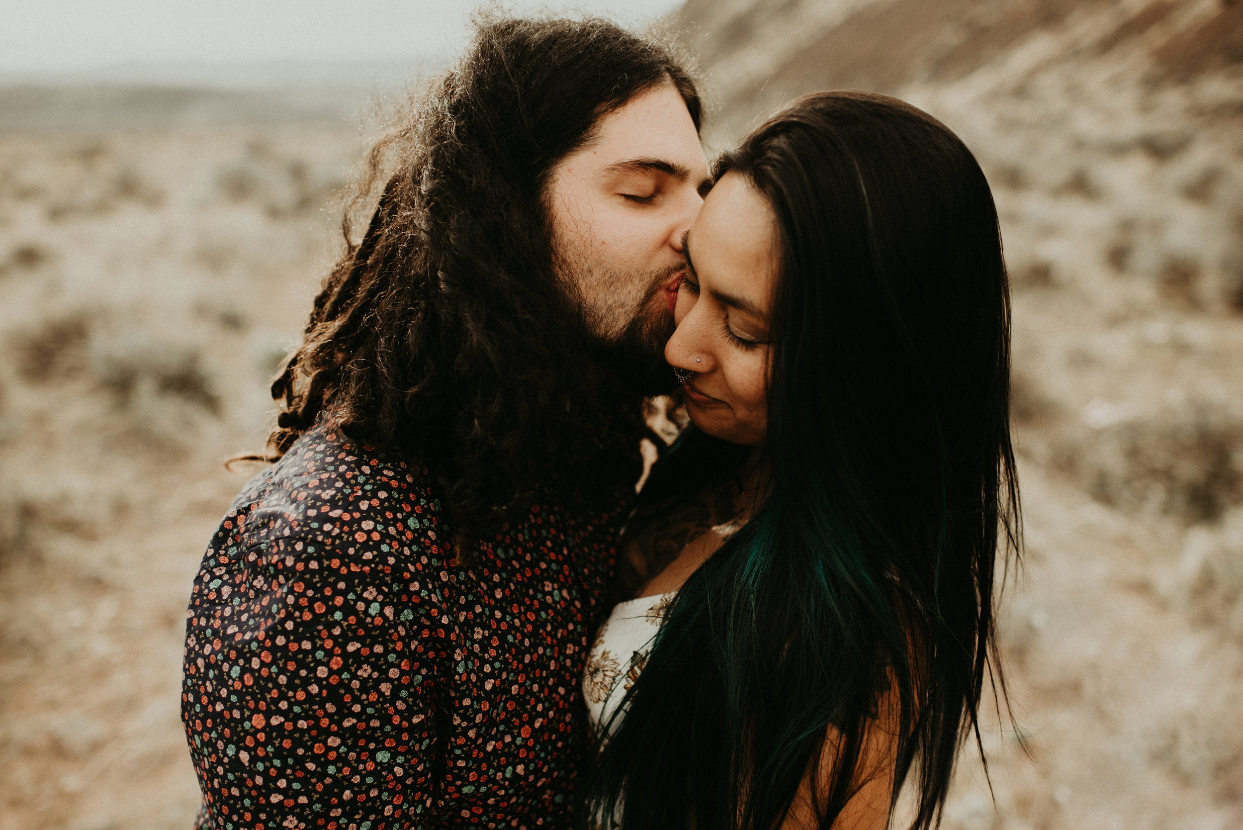  Karissa + Jamin - Desert Hippie Couple's Session at Frenchman Coulee, WA - Kamra Fuller Photography - Seattle Wedding Photographer - Vantage Wedding Photographer - Seattle Elopement Photographer - Intimate Wedding Photographer - PNW Wedding Photogra