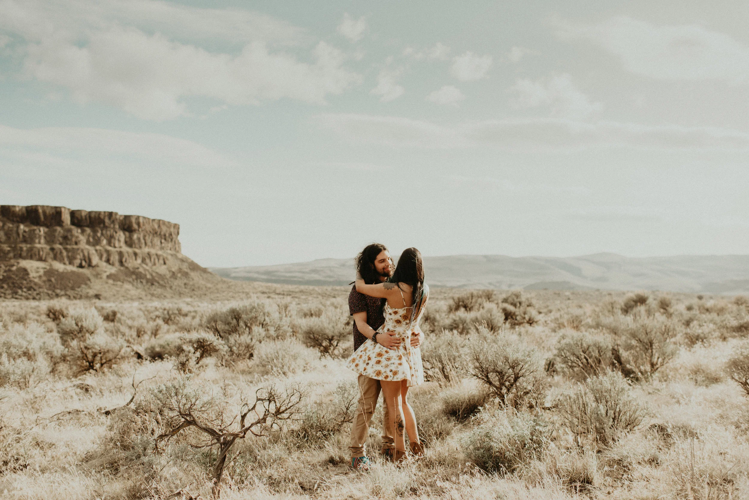 Karissa + Jamin - Desert Hippie Couple's Session at Frenchman Coulee, WA - Kamra Fuller Photography - Seattle Wedding Photographer - Vantage Wedding Photographer - Seattle Elopement Photographer - Intimate Wedding Photographer - PNW Wedding Photographer - Port Angeles Elopement Photographer - Las Vegas Wedding Photographer - Eastern Washington Wedding Photographer - Oregon Wedding Photographer - Portland Elopement Photographer - Palouse Falls Elopement Photographer - Abiqua Falls Wedding Photographer - Arizona Wedding Photographer - Sedona Elopement Photographer - Latourell Falls Photographer