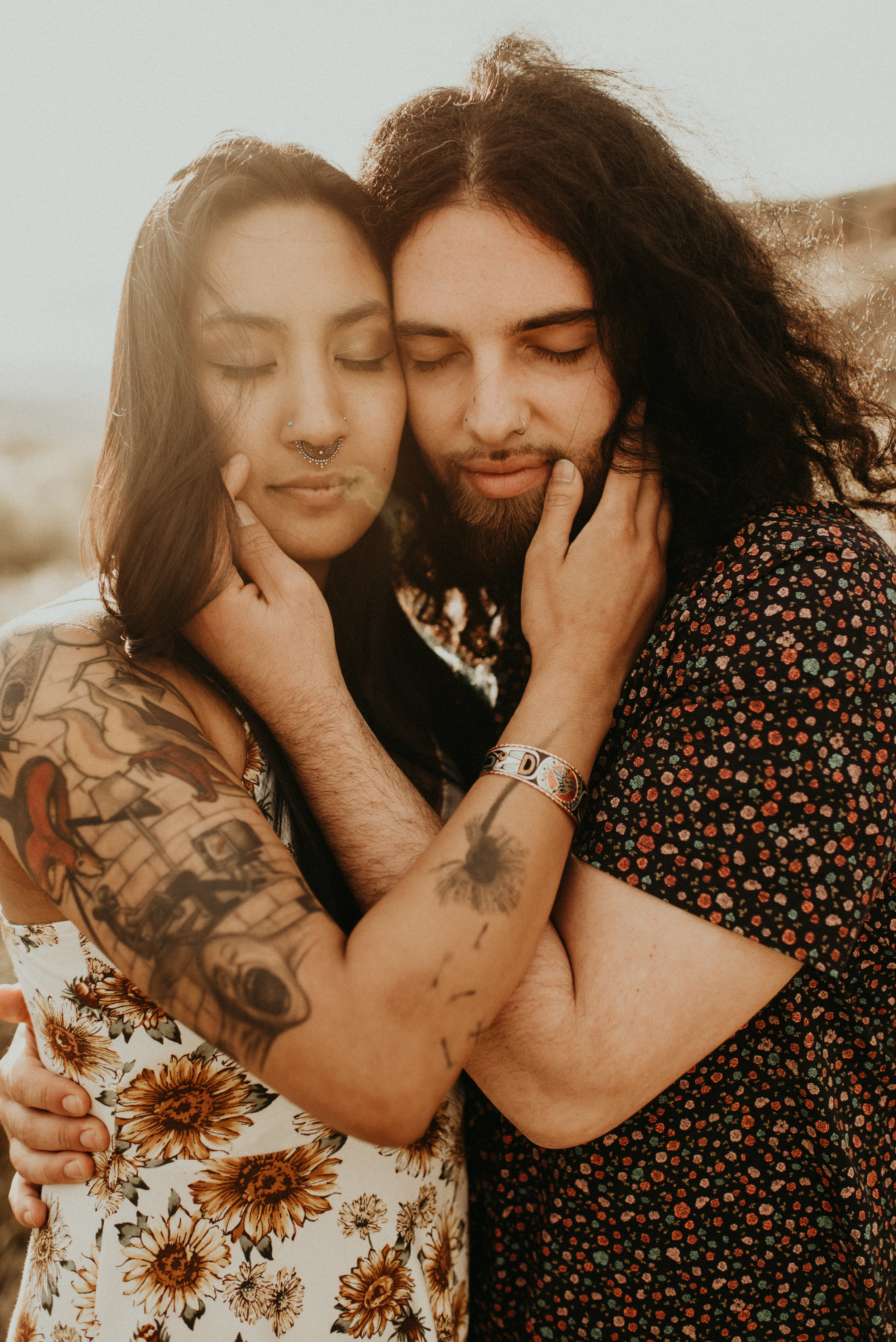  Karissa + Jamin - Desert Hippie Couple's Session at Frenchman Coulee, WA - Kamra Fuller Photography - Seattle Wedding Photographer - Vantage Wedding Photographer - Seattle Elopement Photographer - Intimate Wedding Photographer - PNW Wedding Photogra