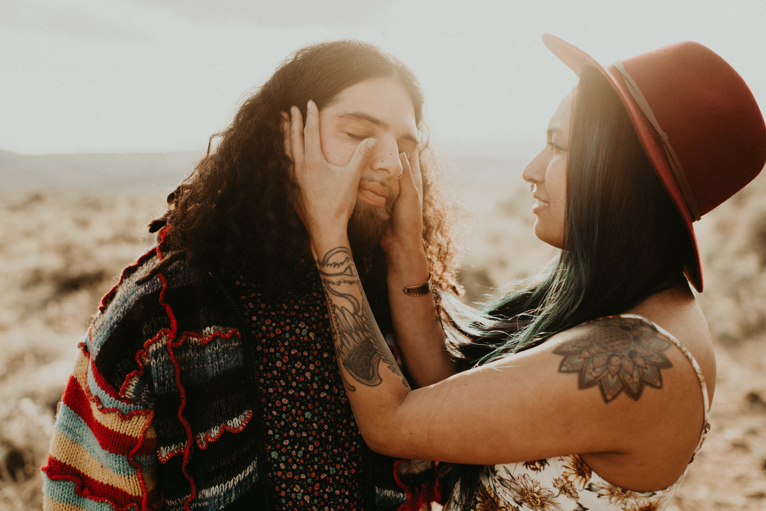  Karissa + Jamin - Desert Hippie Couple's Session at Frenchman Coulee, WA - Kamra Fuller Photography - Seattle Wedding Photographer - Vantage Wedding Photographer - Seattle Elopement Photographer - Intimate Wedding Photographer - PNW Wedding Photogra