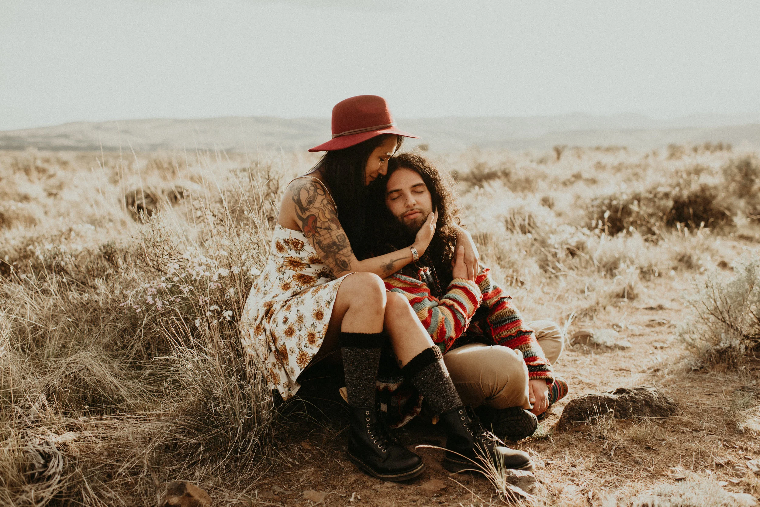 Karissa + Jamin - Desert Hippie Couple's Session at Frenchman Coulee, WA - Kamra Fuller Photography - Seattle Wedding Photographer - Vantage Wedding Photographer - Seattle Elopement Photographer - Intimate Wedding Photographer - PNW Wedding Photographer - Port Angeles Elopement Photographer - Las Vegas Wedding Photographer - Eastern Washington Wedding Photographer - Oregon Wedding Photographer - Portland Elopement Photographer - Columbia River Basin Photographer - Palouse Falls Elopement Photographer - Abiqua Falls Wedding Photographer - Arizona Wedding Photographer - Sedona Elopement Photographer - Latourell Falls Photographer