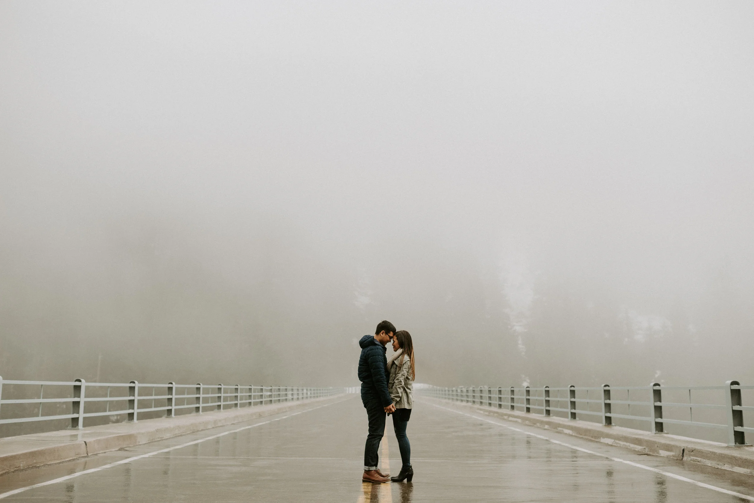Kim + Regan - Mt. Rainier Engagement Session