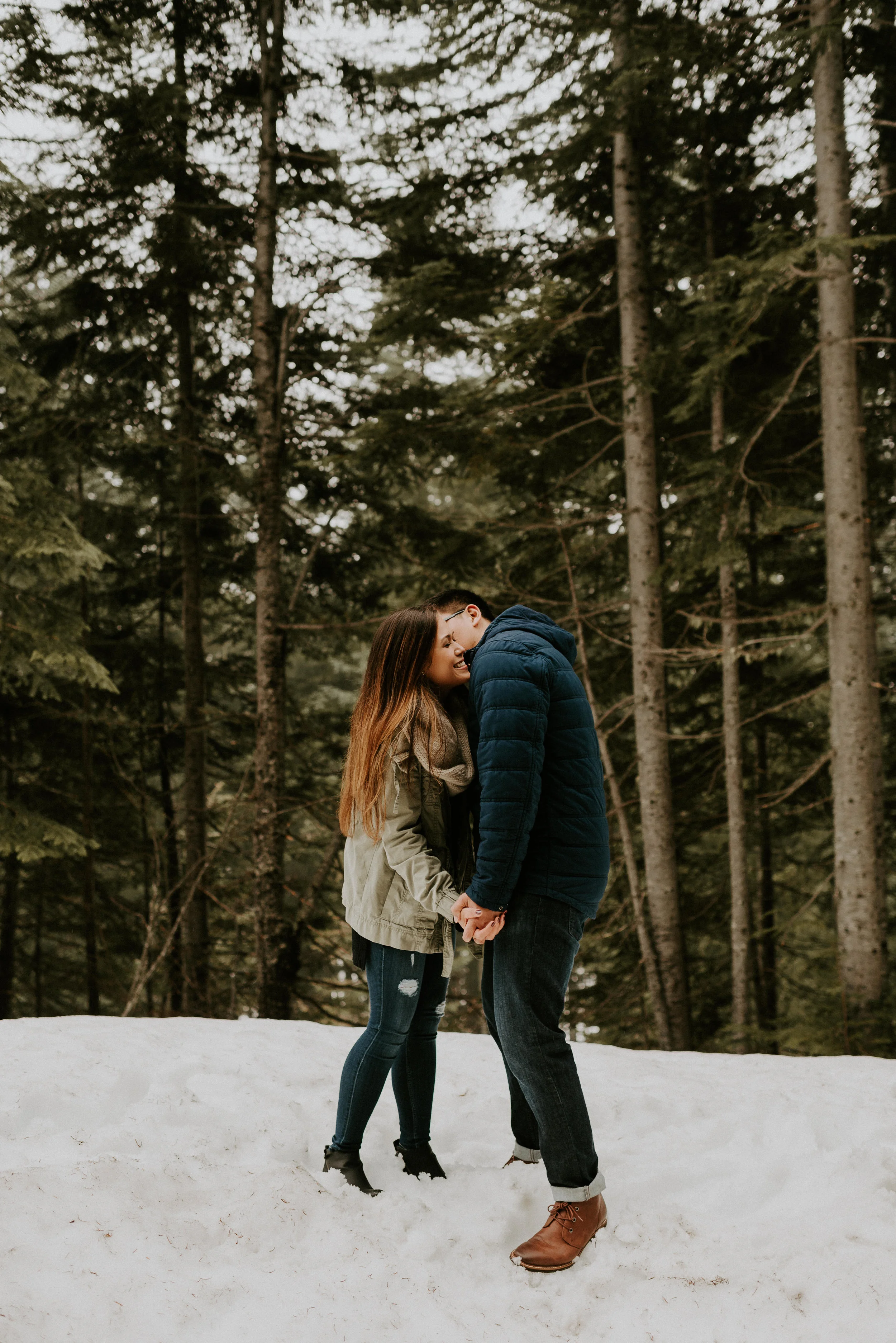 Kim + Regan - Mt. Rainier Engagement Session