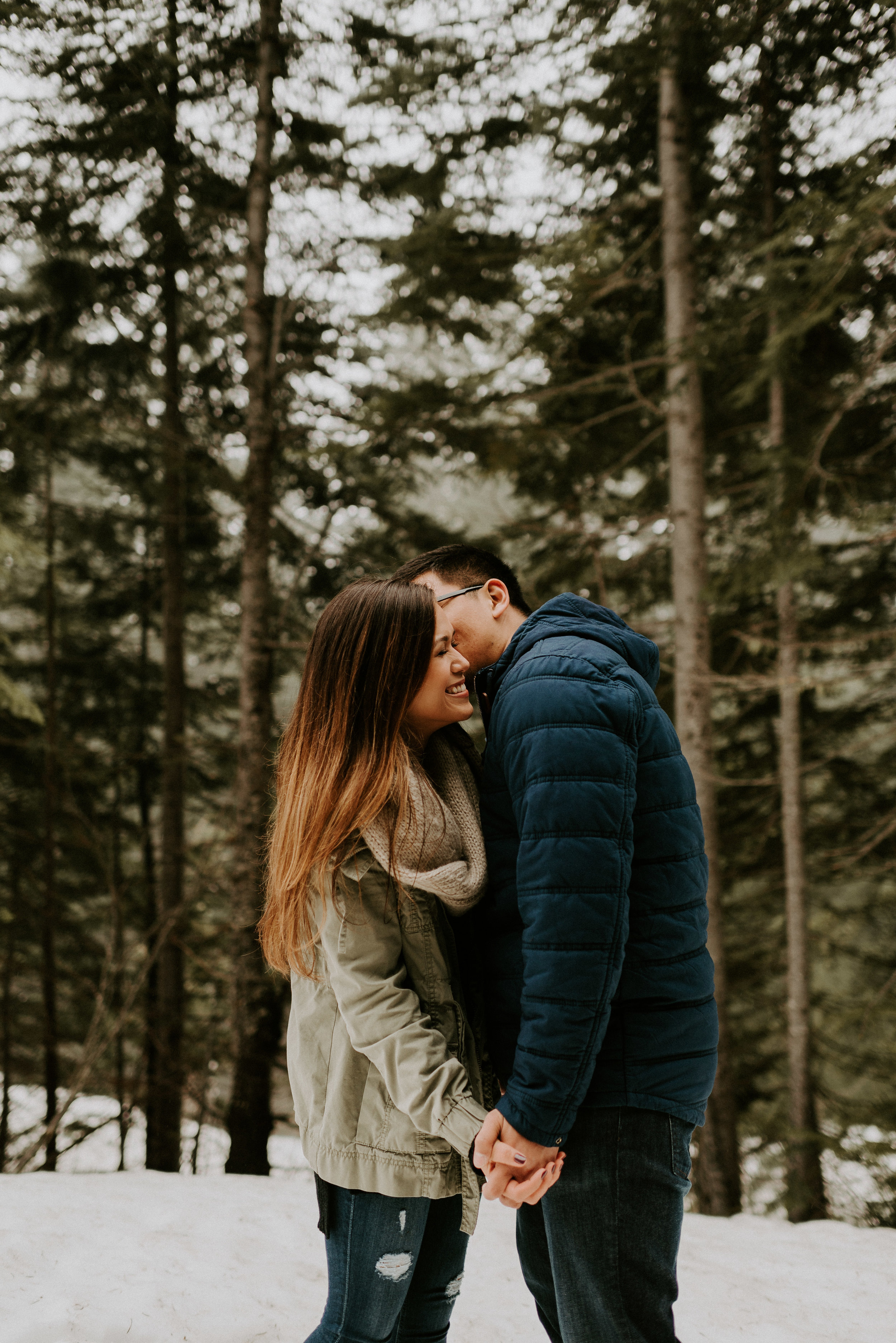 Kim + Regan - Mt. Rainier Engagement Session