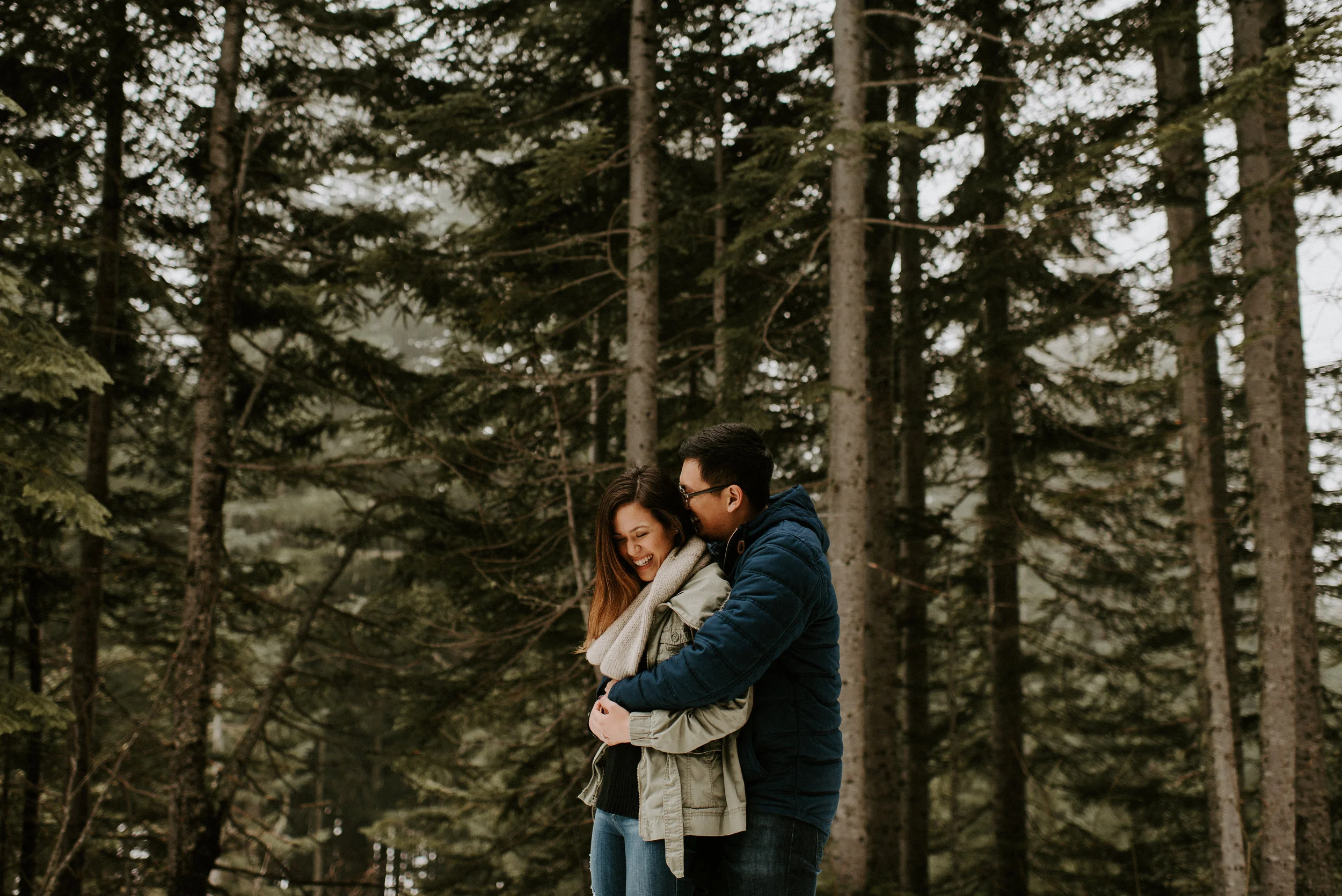 Kim + Regan - Mt. Rainier Engagement Session