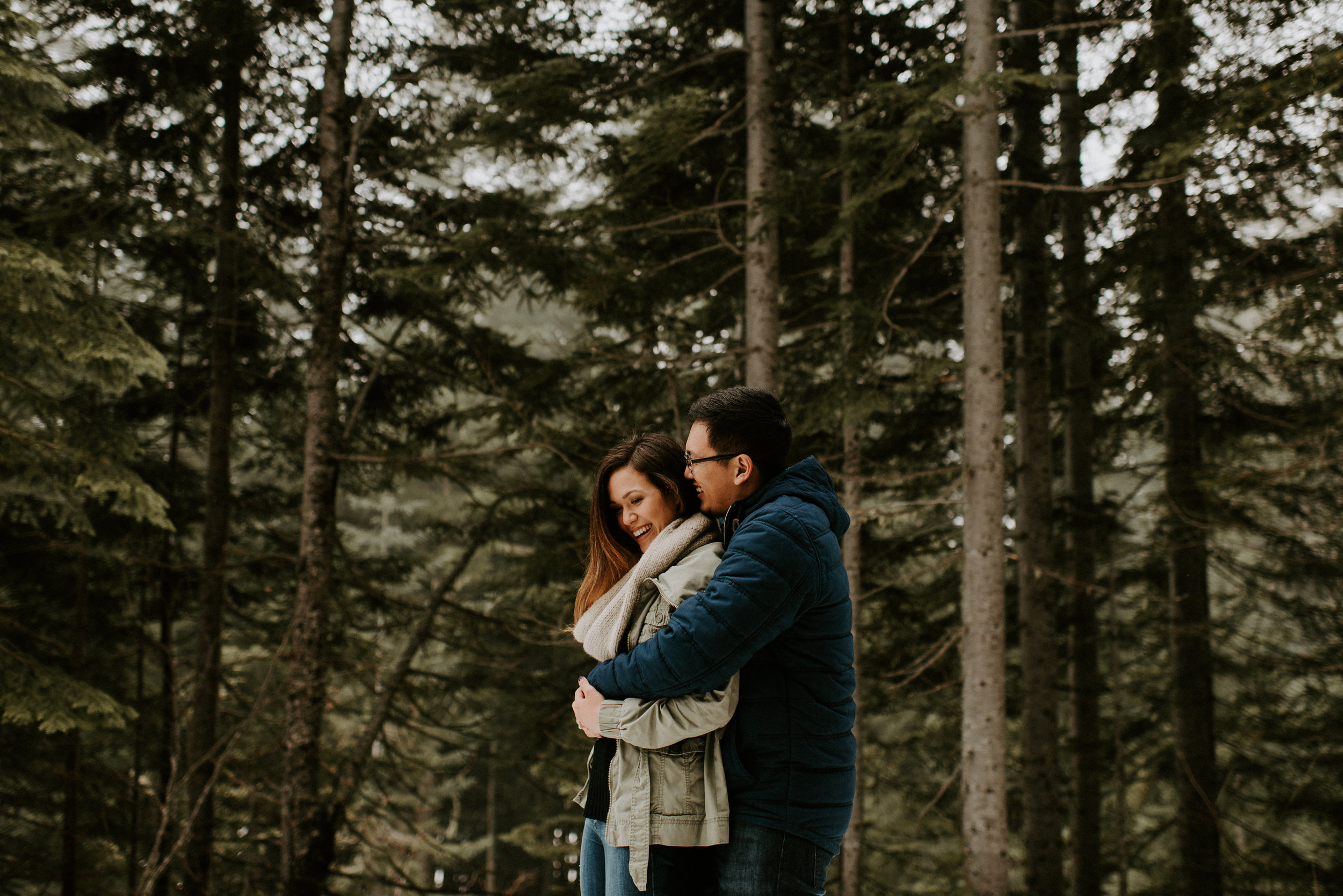 Kim + Regan - Mt. Rainier Engagement Session