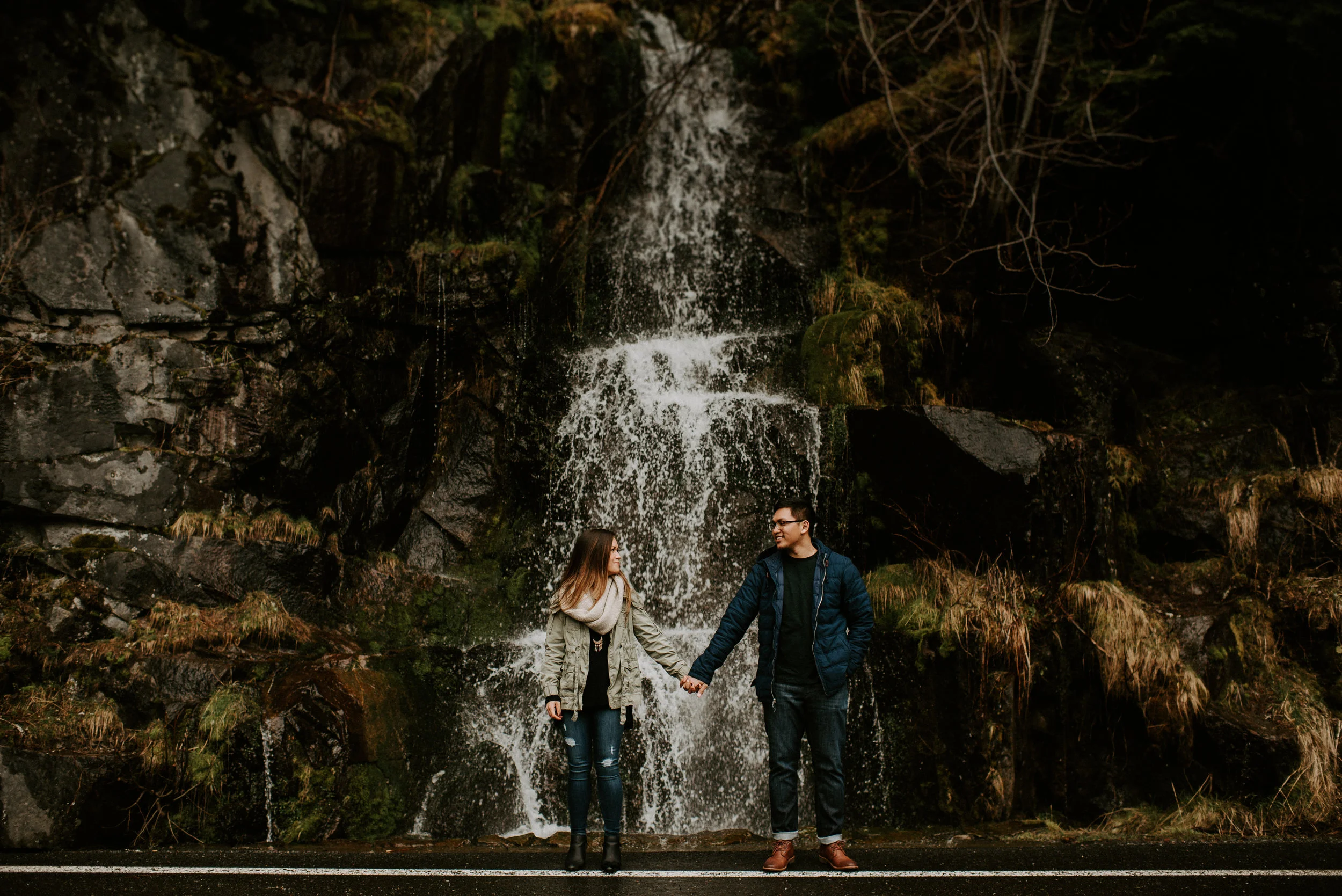 Kim + Regan - Mt. Rainier Engagement Session