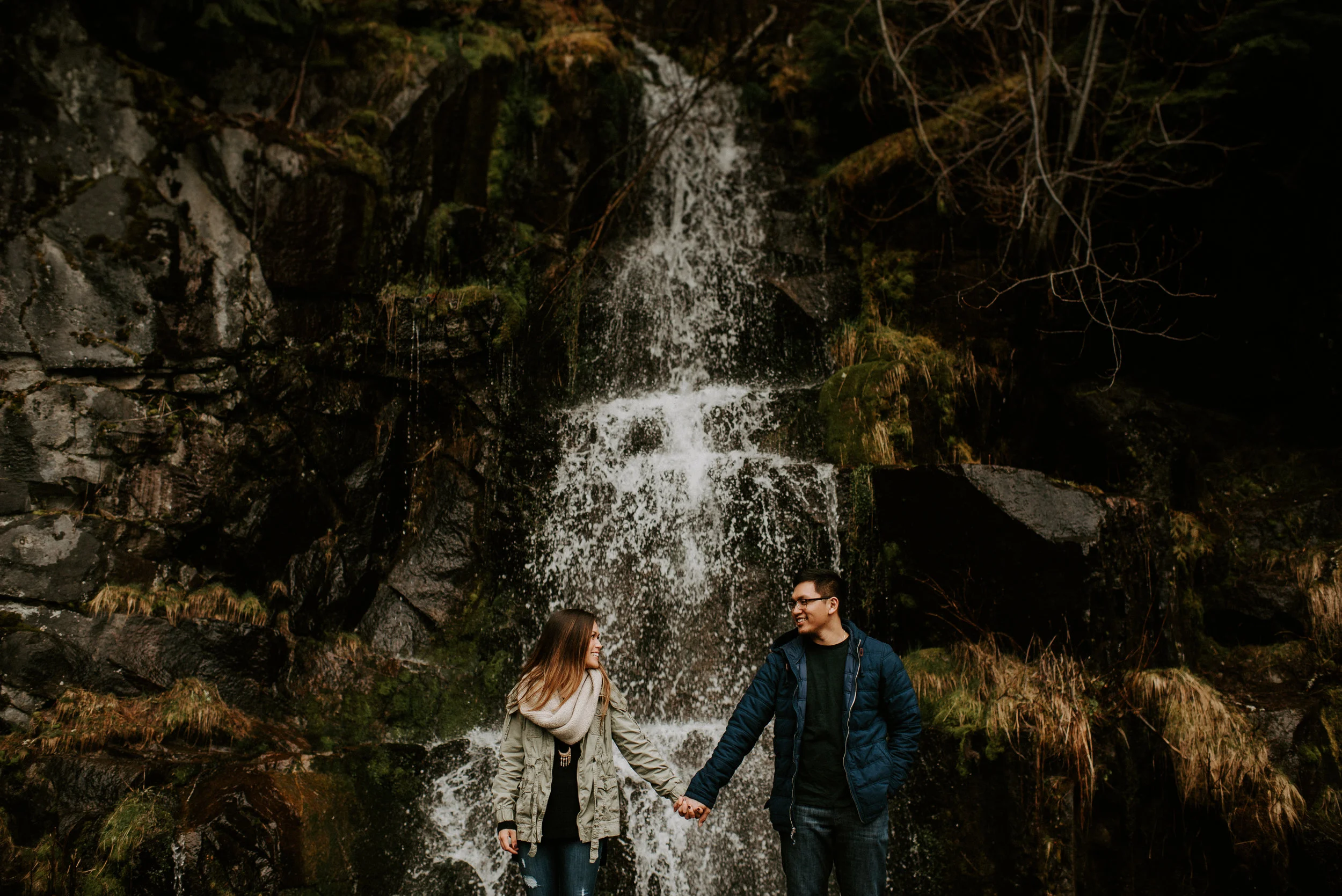 Kim + Regan - Mt. Rainier Engagement Session