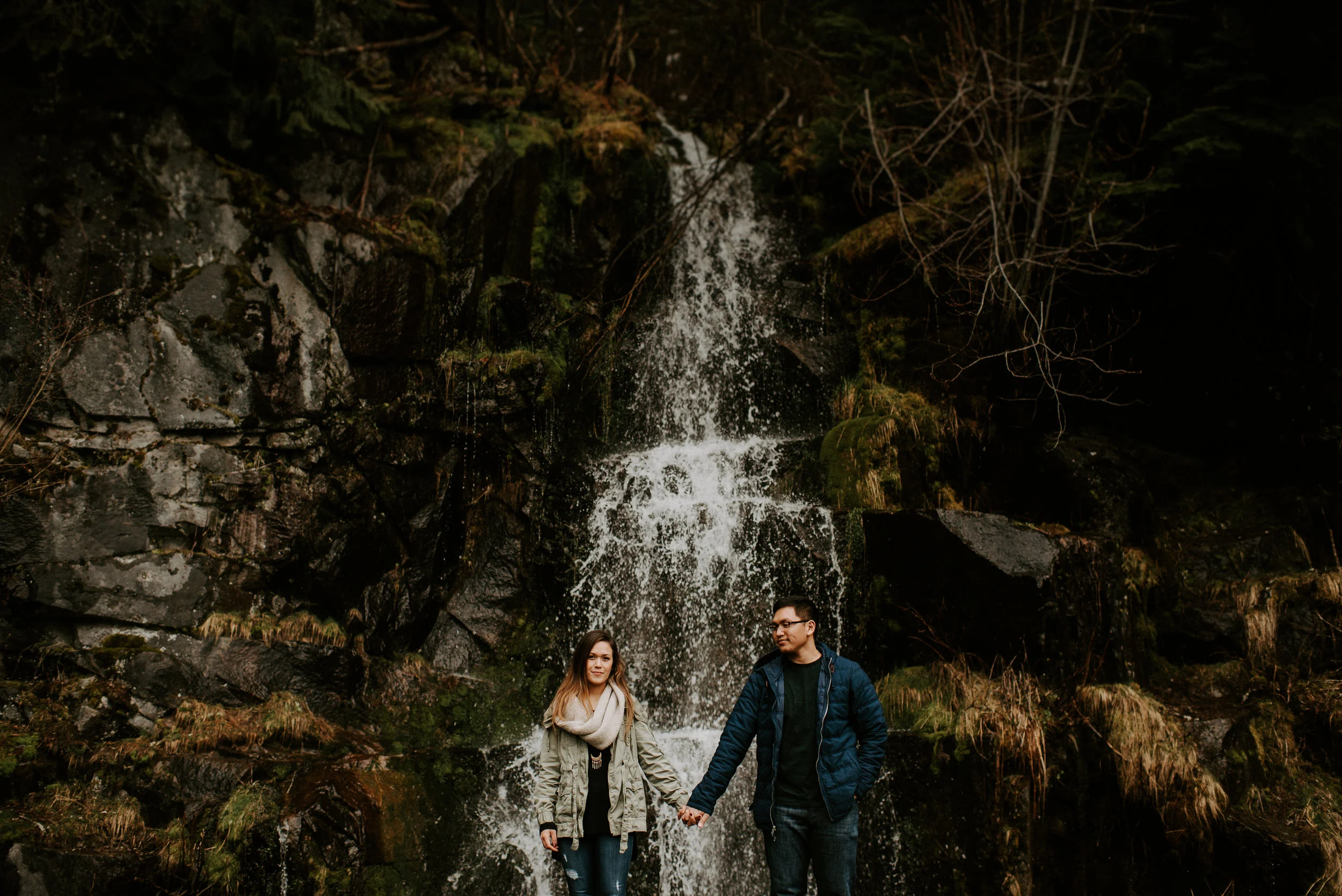 Kim + Regan - Mt. Rainier Engagement Session
