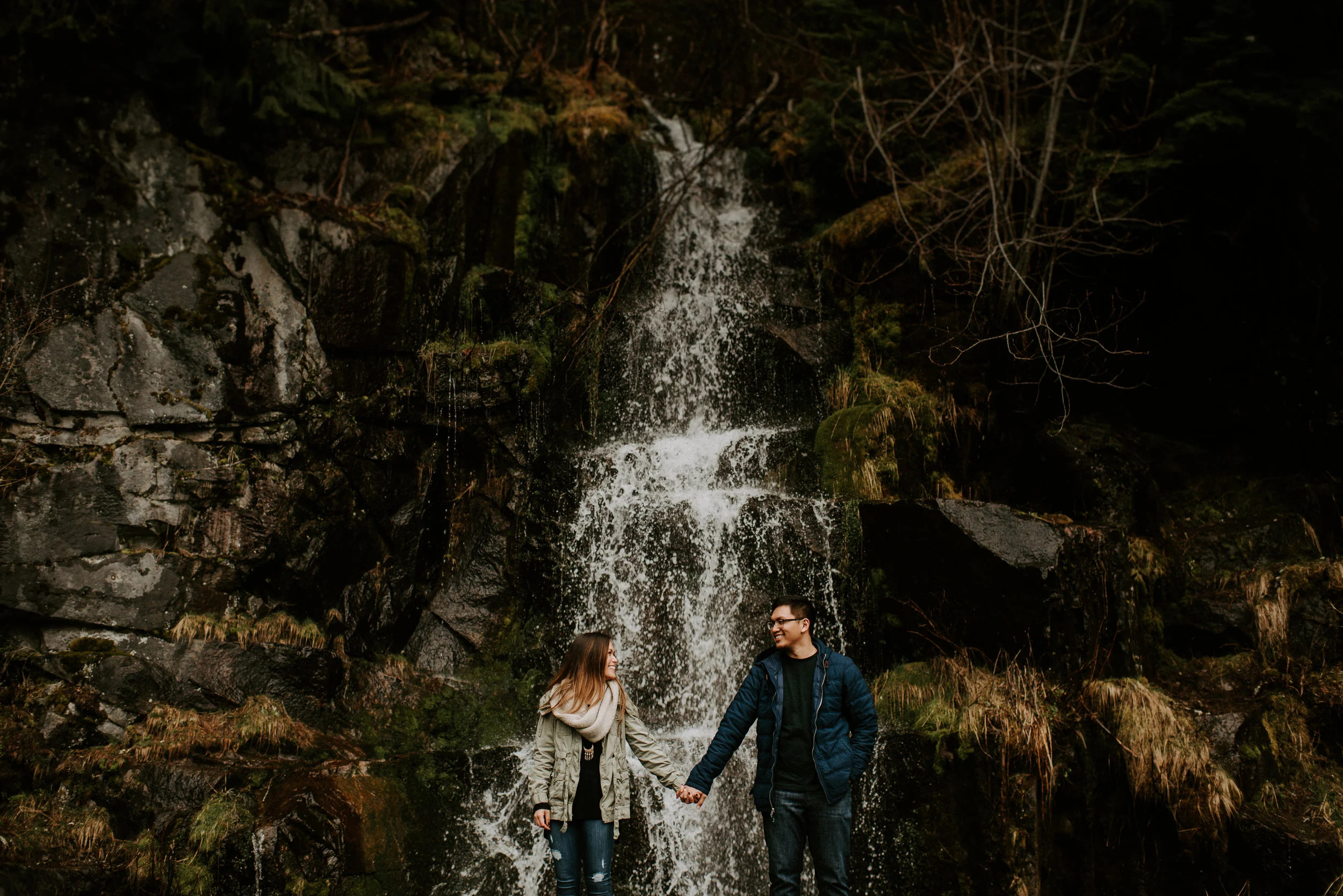Kim + Regan - Mt. Rainier Engagement Session