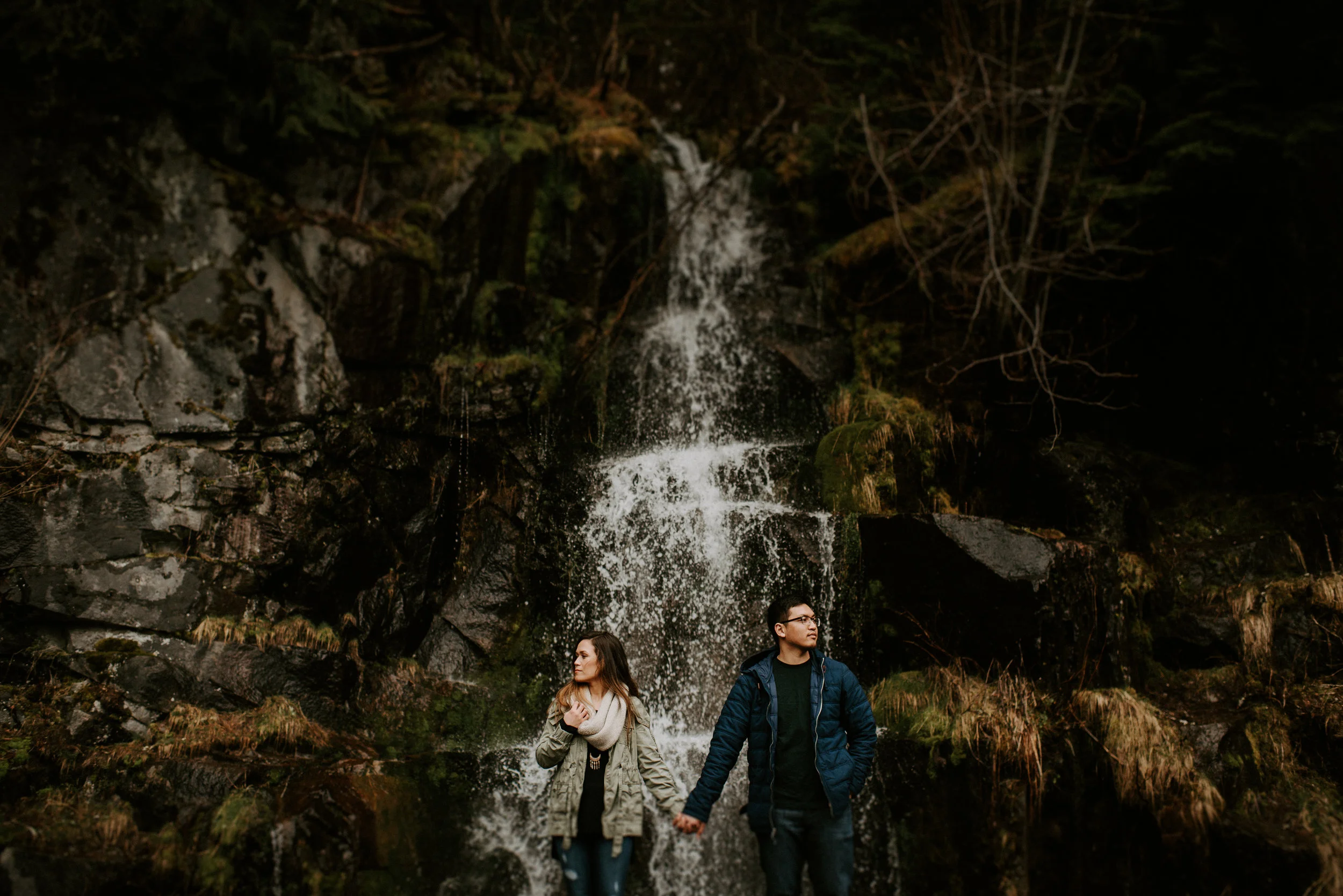 Kim + Regan - Mt. Rainier Engagement Session