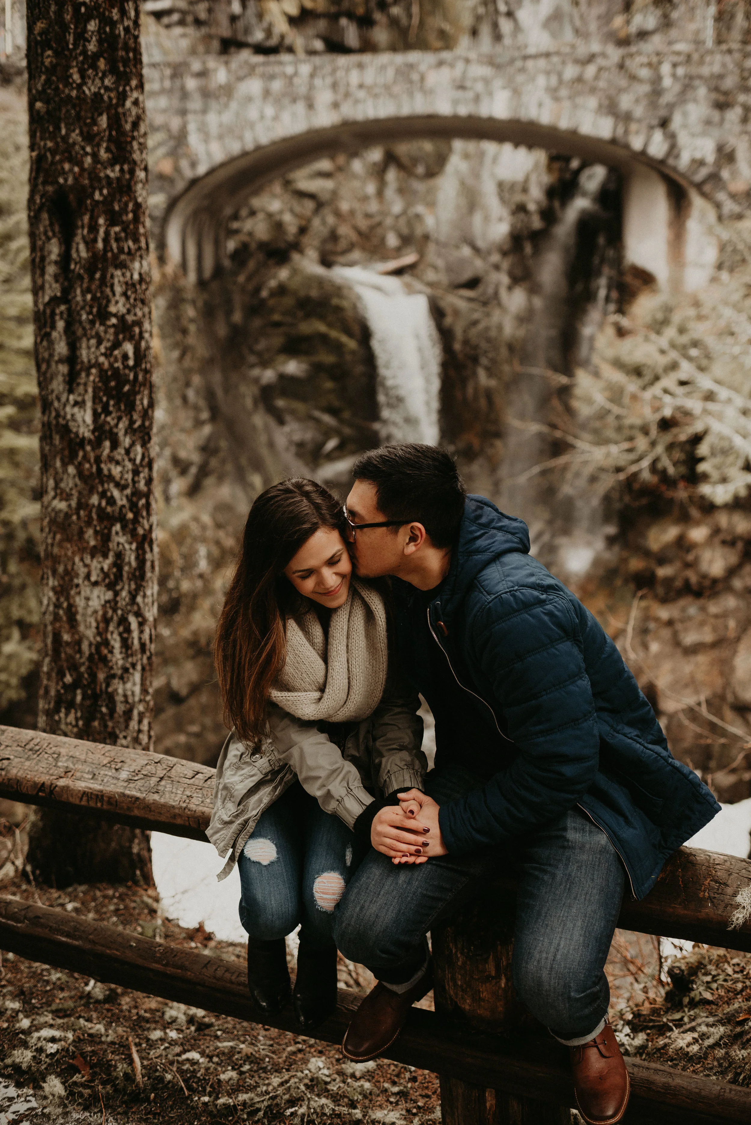 Kim + Regan - Mt. Rainier Engagement Session