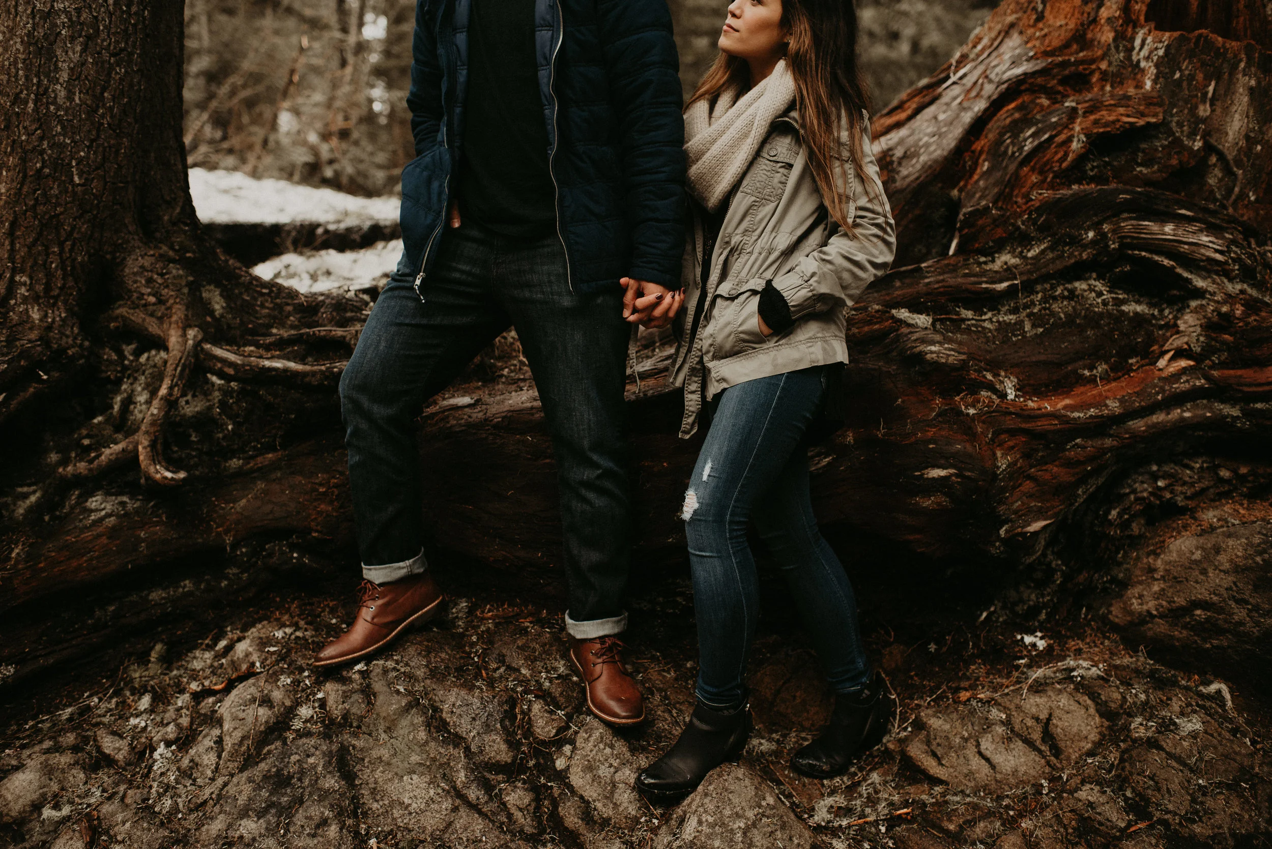 Kim + Regan - Mt. Rainier Engagement Session