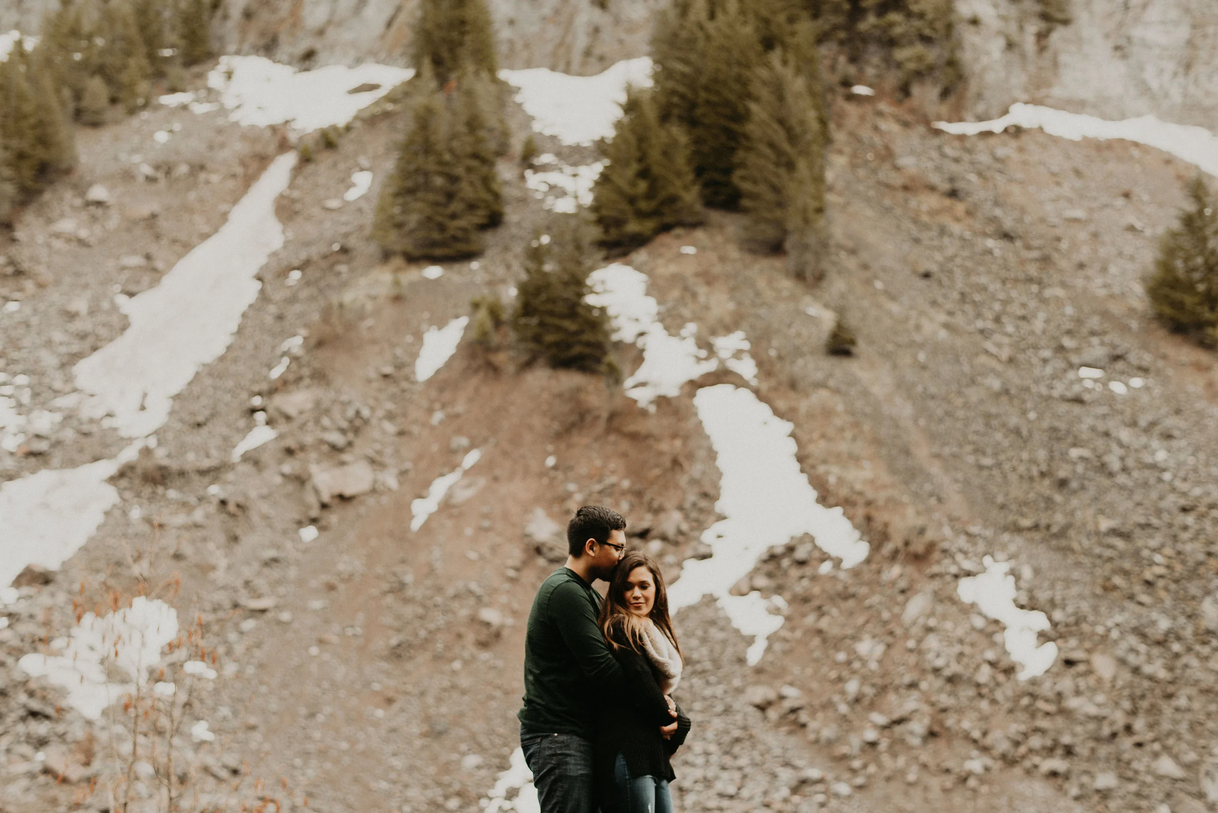 Kim + Regan - Mt. Rainier Engagement Session