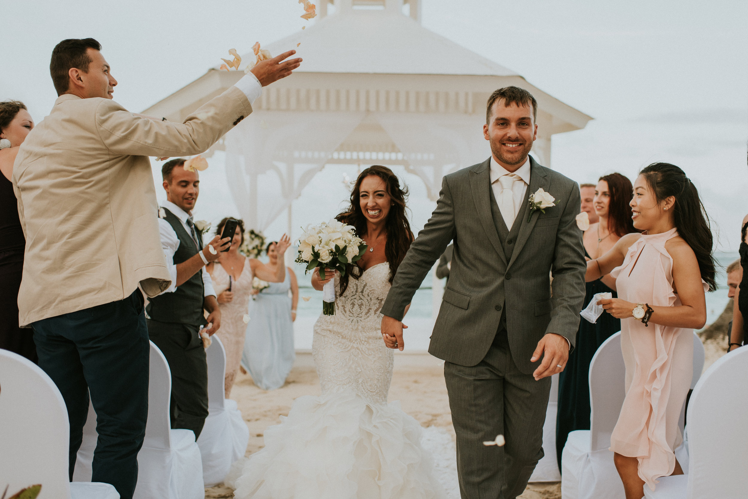 Amanda + Sean | Intimate Resort Wedding in Punta Cana {Majestic Elegance, Punta Cana, Dominican Republic} | Kamra Fuller Photography